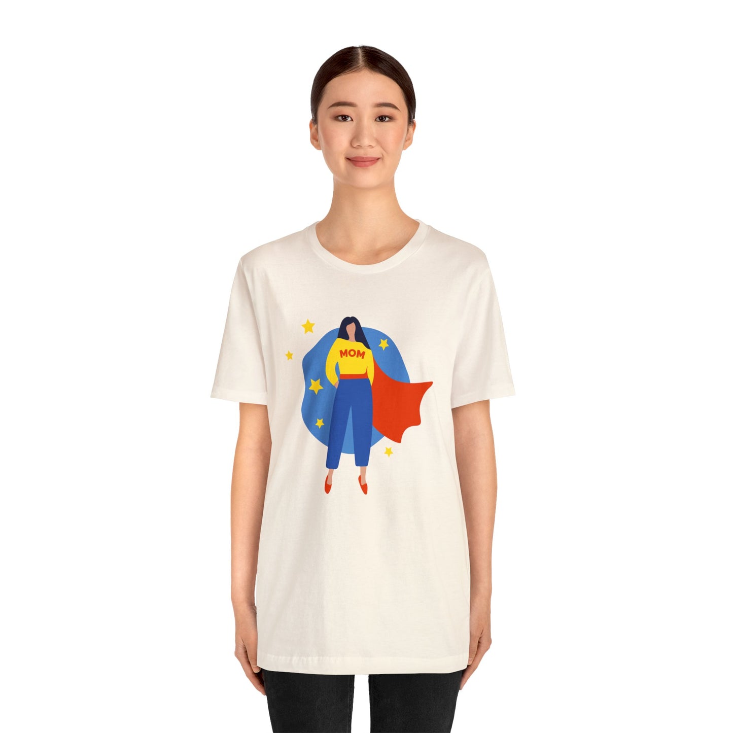 Mom Hero Jersey Short Sleeve Tee