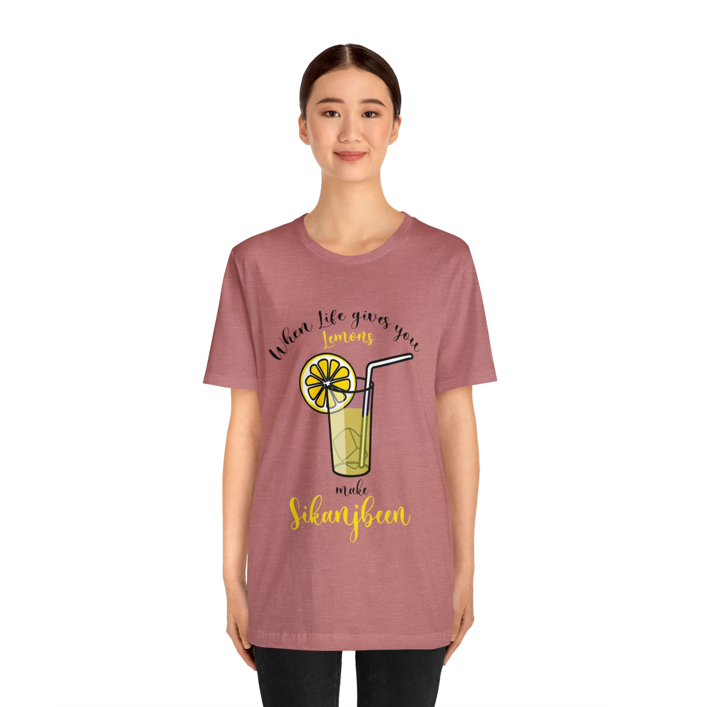 When life gives you lemon Jersey Short Sleeve Tee