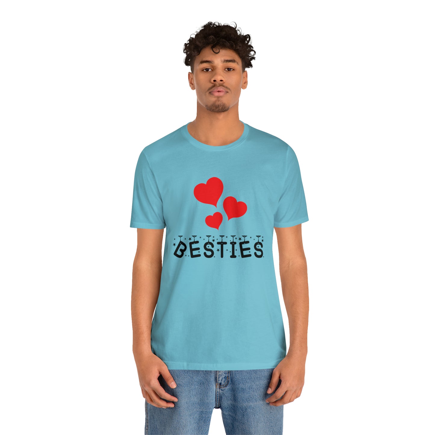 Besties Jersey Short Sleeve Tee