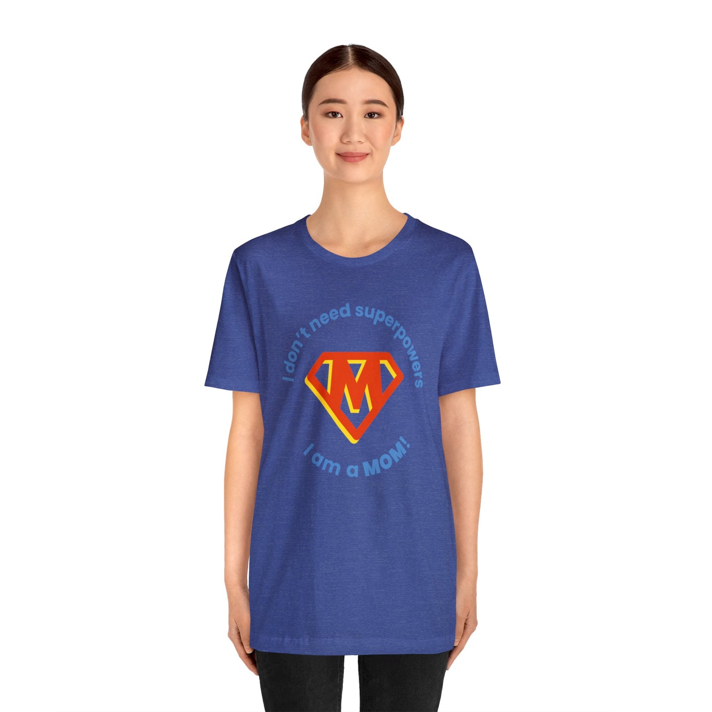Mom M Jersey Short Sleeve Tee