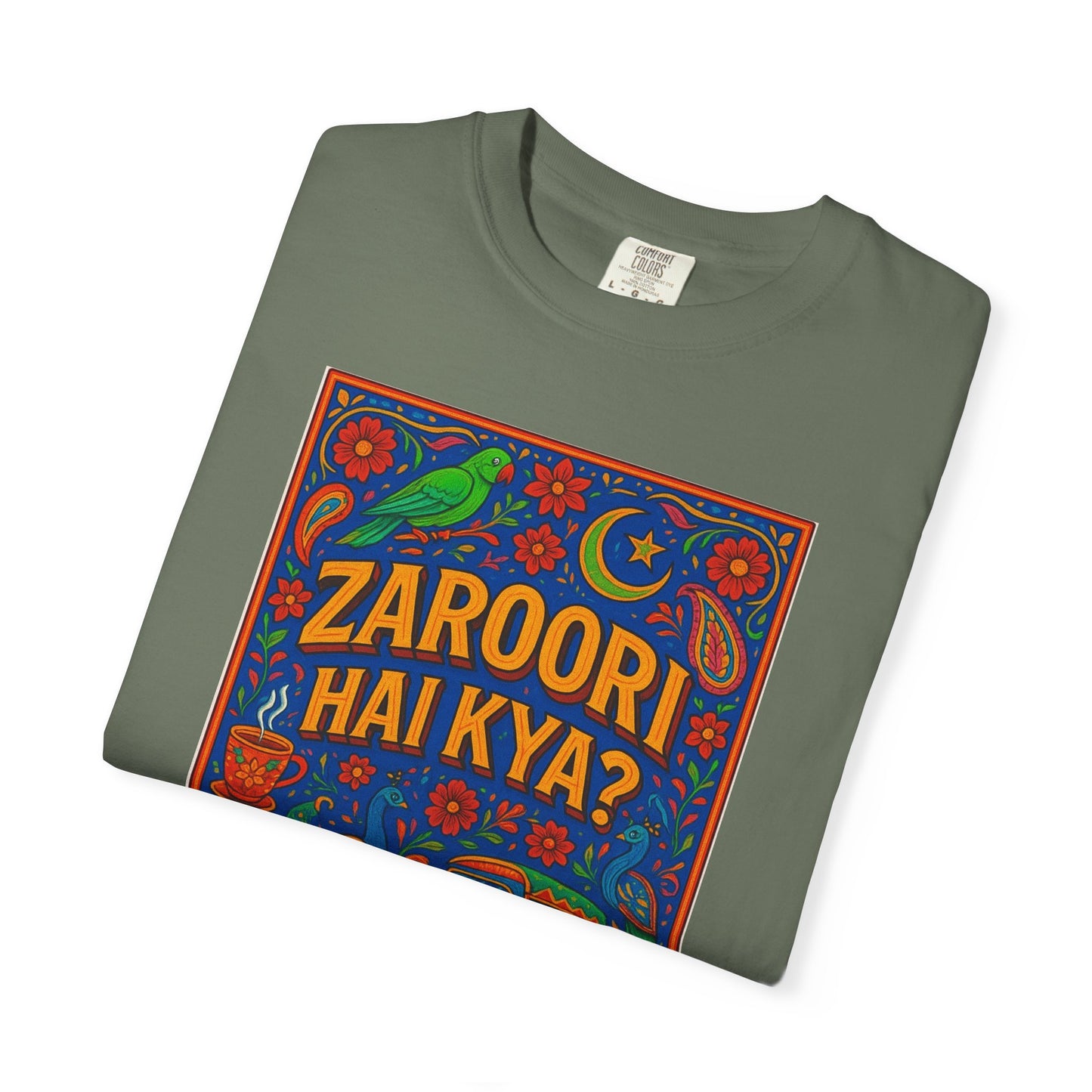 Zaroori Hai Kiya Graphic T-Shirt, Fun Casual Wear, Pop Culture Style, Gift for Friends, Everyday Comfort, Unique Statement Tee