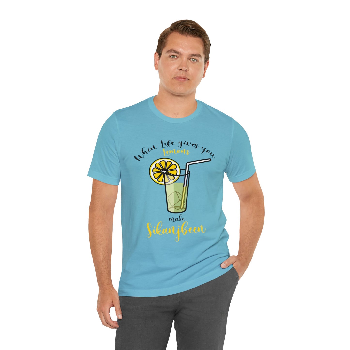 When life gives you lemons Jersey Short Sleeve Tee