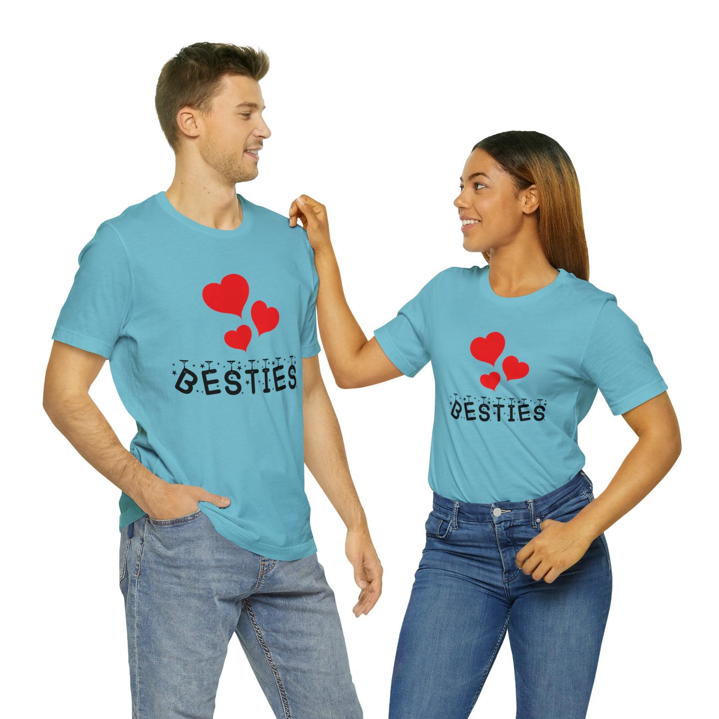 Besties Jersey Short Sleeve Tee