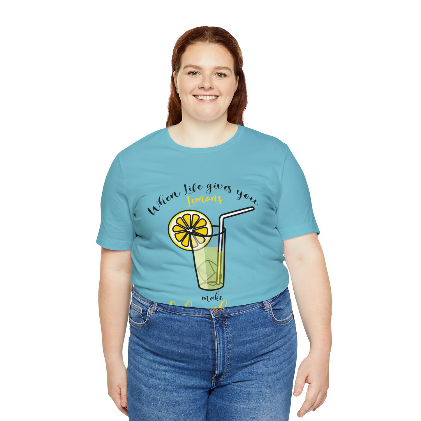 When life gives you lemon Jersey Short Sleeve Tee