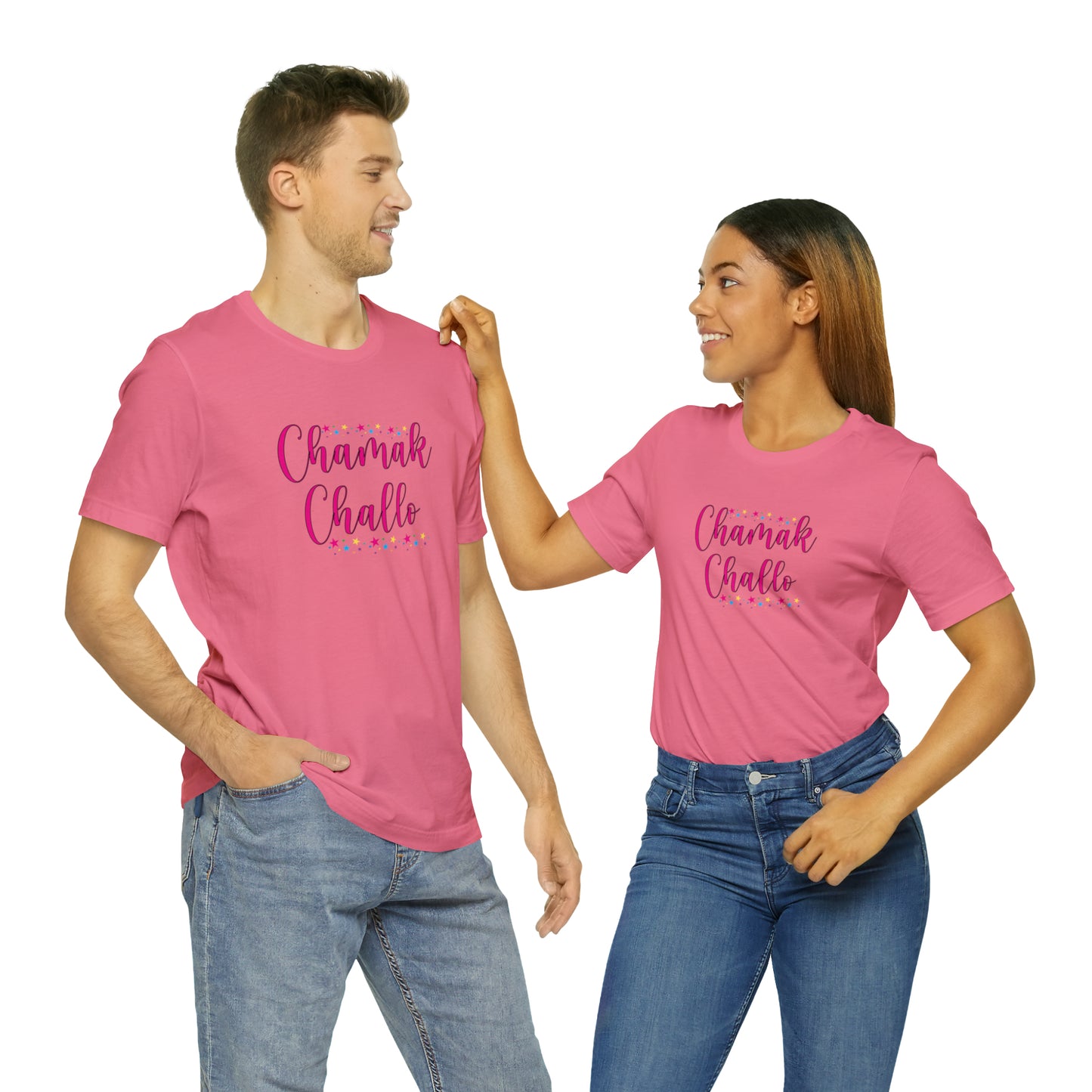 Chamak challo Jersey Short Sleeve Tee