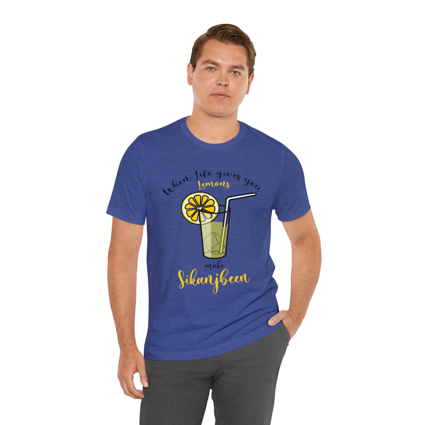 When life gives you lemons Jersey Short Sleeve Tee