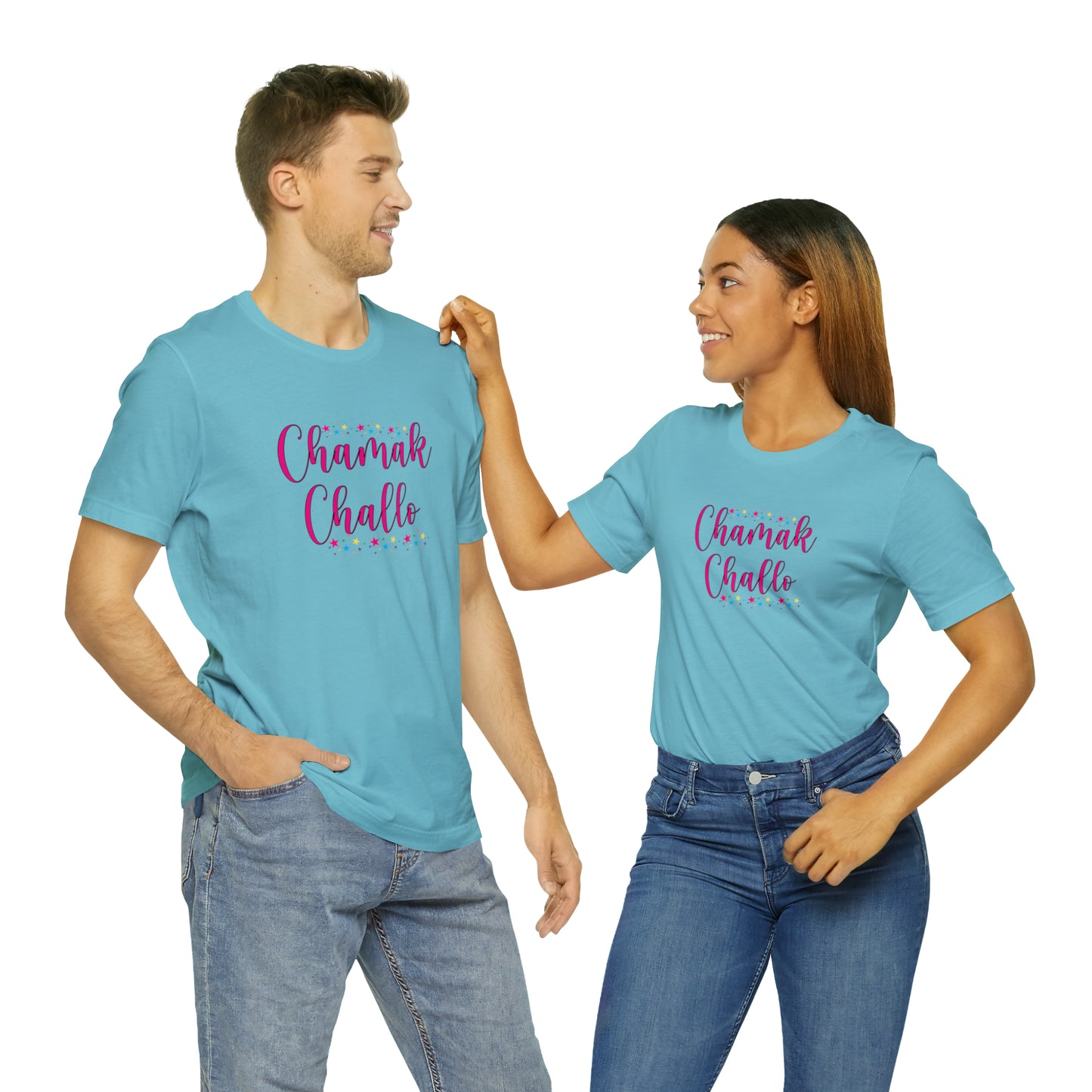 Chamak challo Jersey Short Sleeve Tee