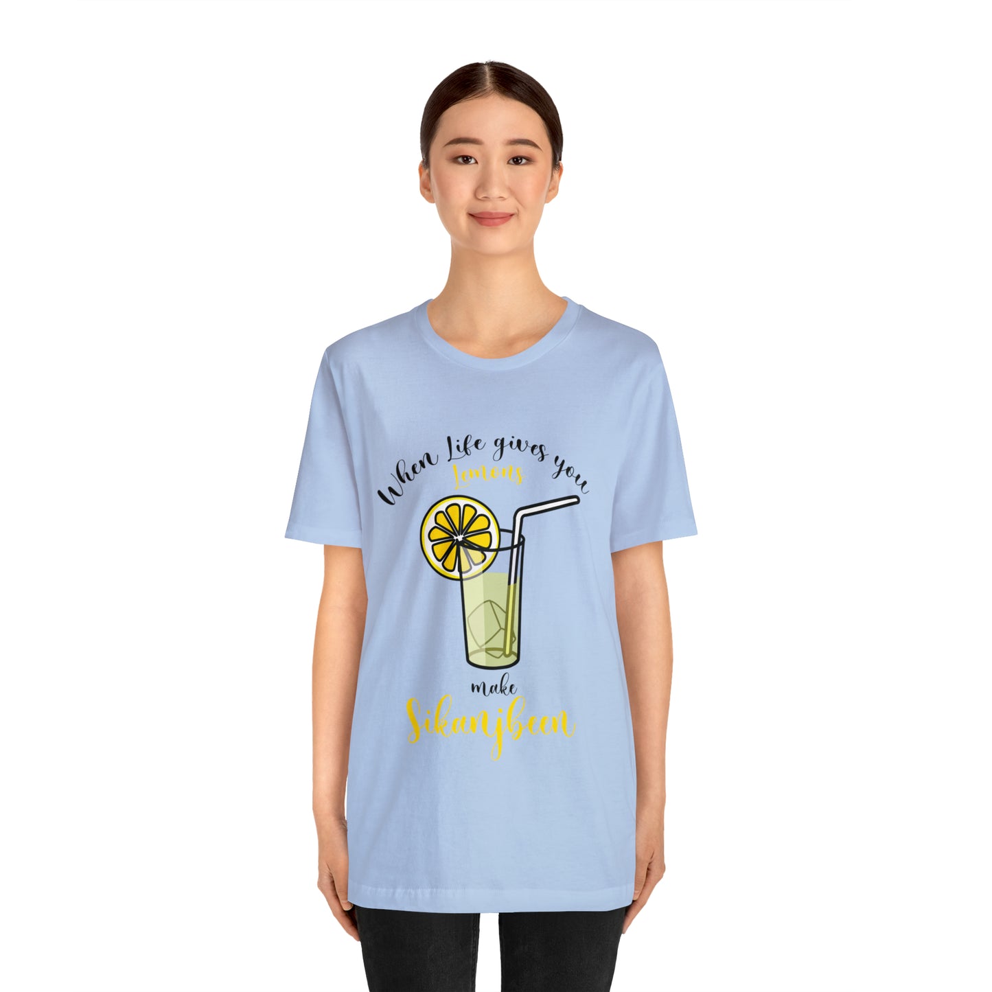 When life gives you lemon Jersey Short Sleeve Tee