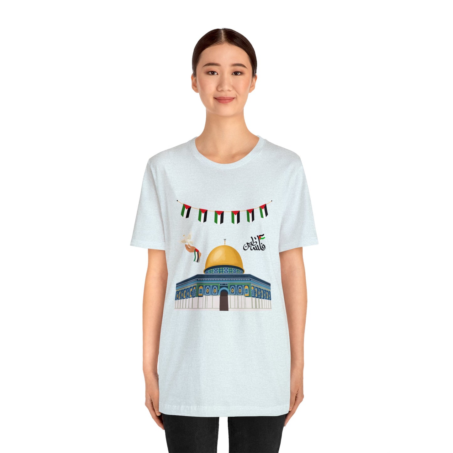 Palestine Unisex Jersey Short Sleeve Tee