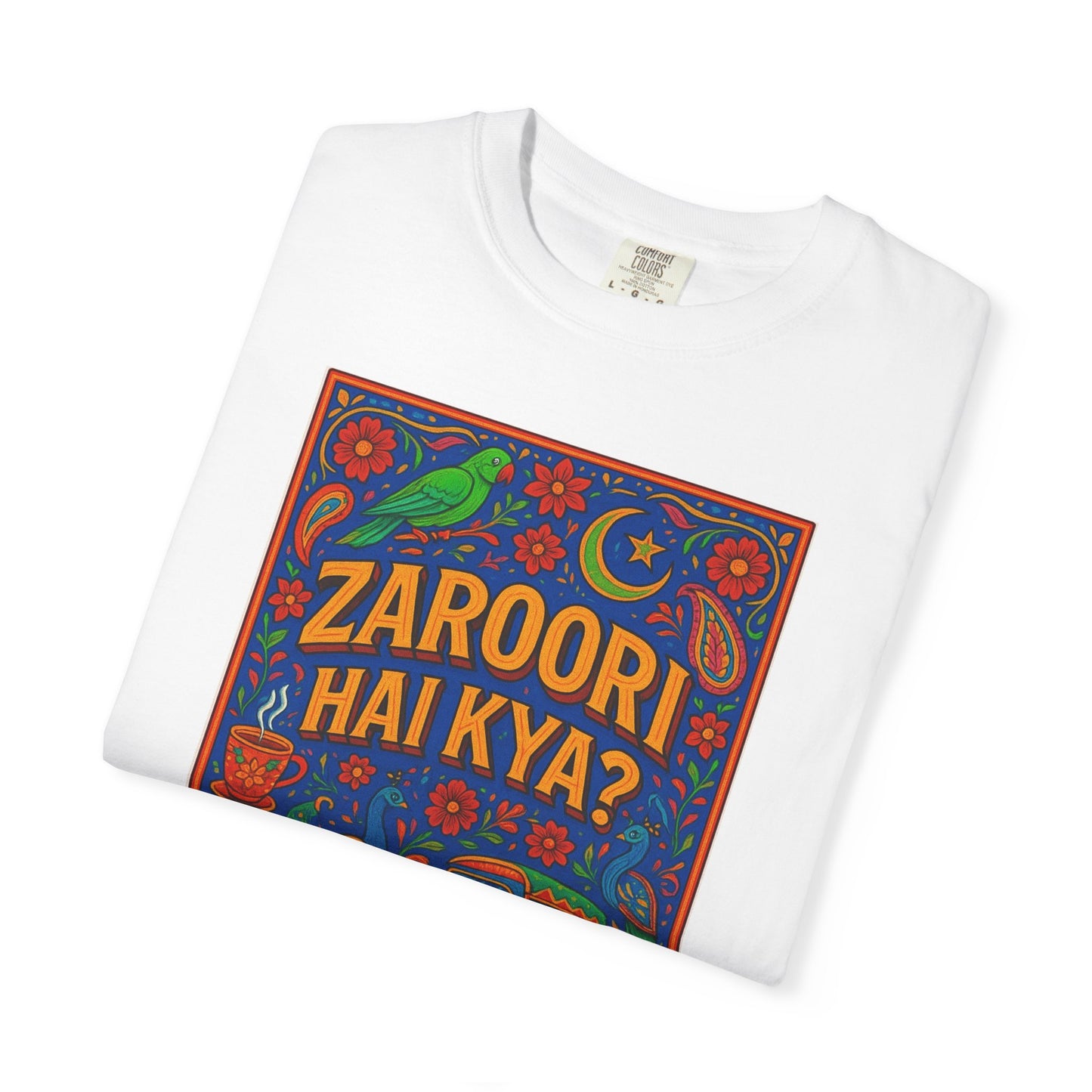 Zaroori Hai Kiya Graphic T-Shirt, Fun Casual Wear, Pop Culture Style, Gift for Friends, Everyday Comfort, Unique Statement Tee