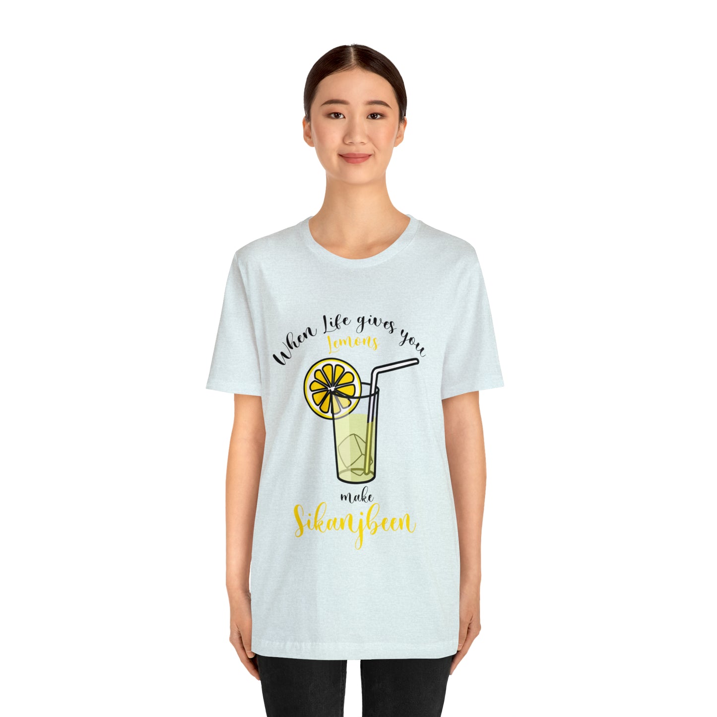 When life gives you lemon Jersey Short Sleeve Tee