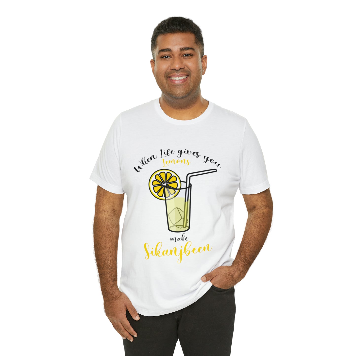 When life gives you lemon Jersey Short Sleeve Tee