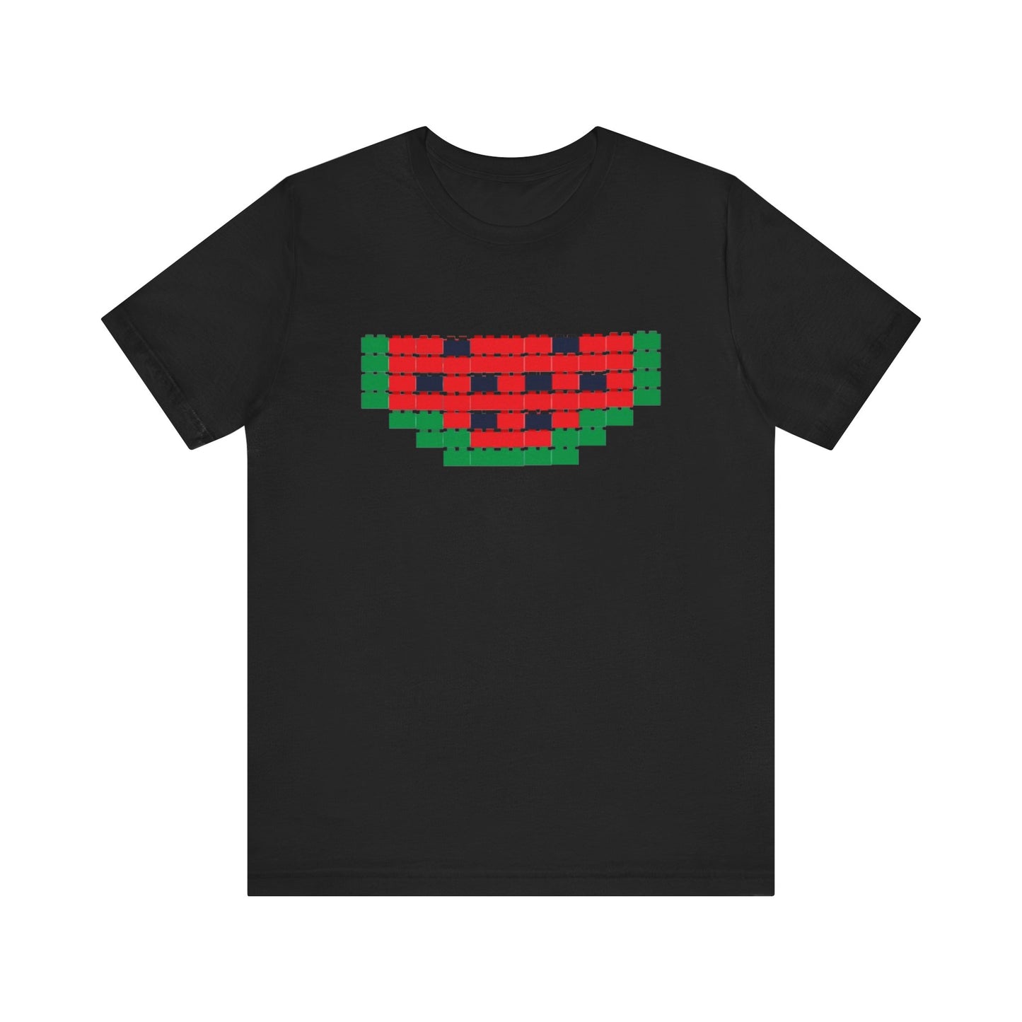 Watermelon Mandala Palestine Jersey Short Sleeve Tee