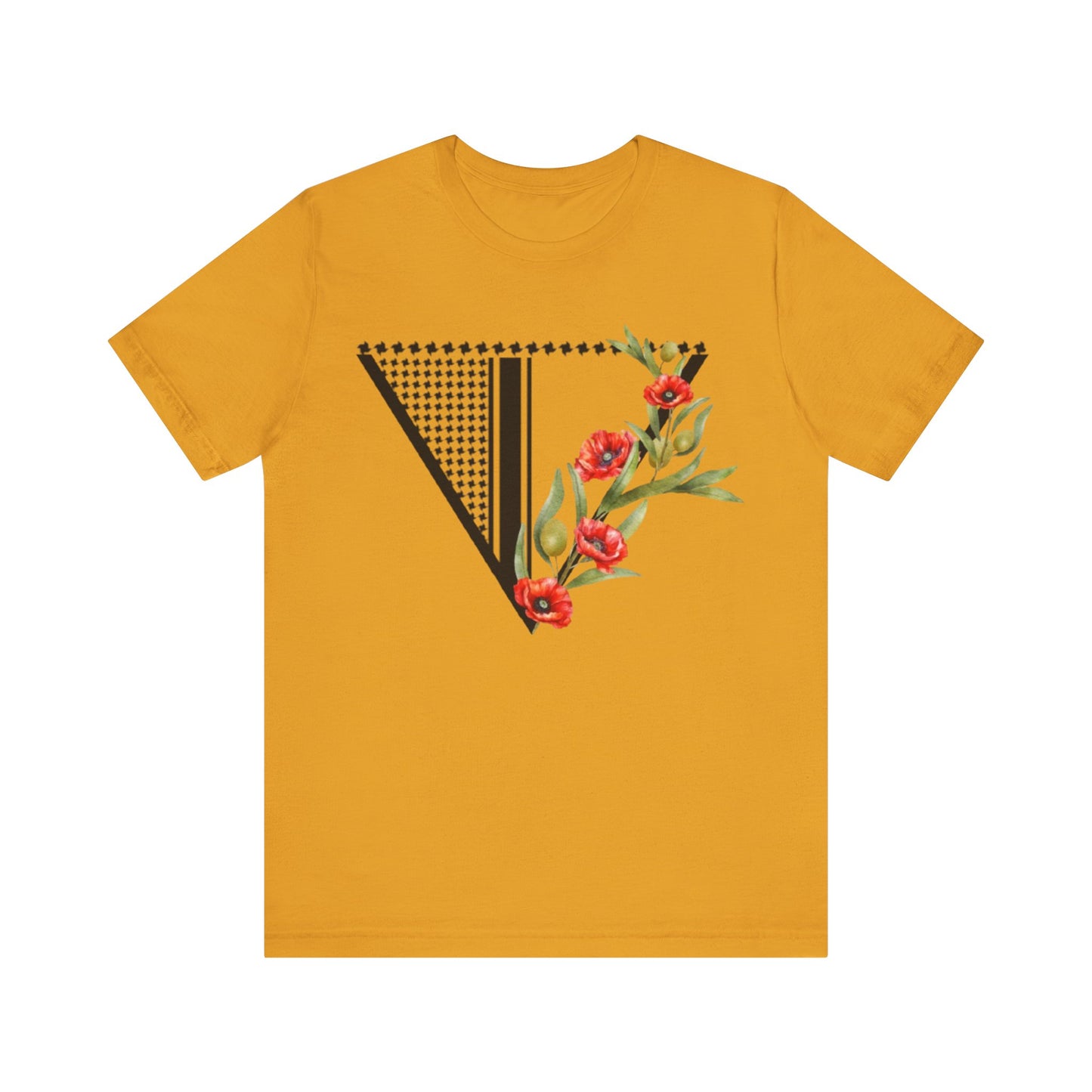 Mandala Palestine Jersey Tee - Stylish & Versatile Summer Top