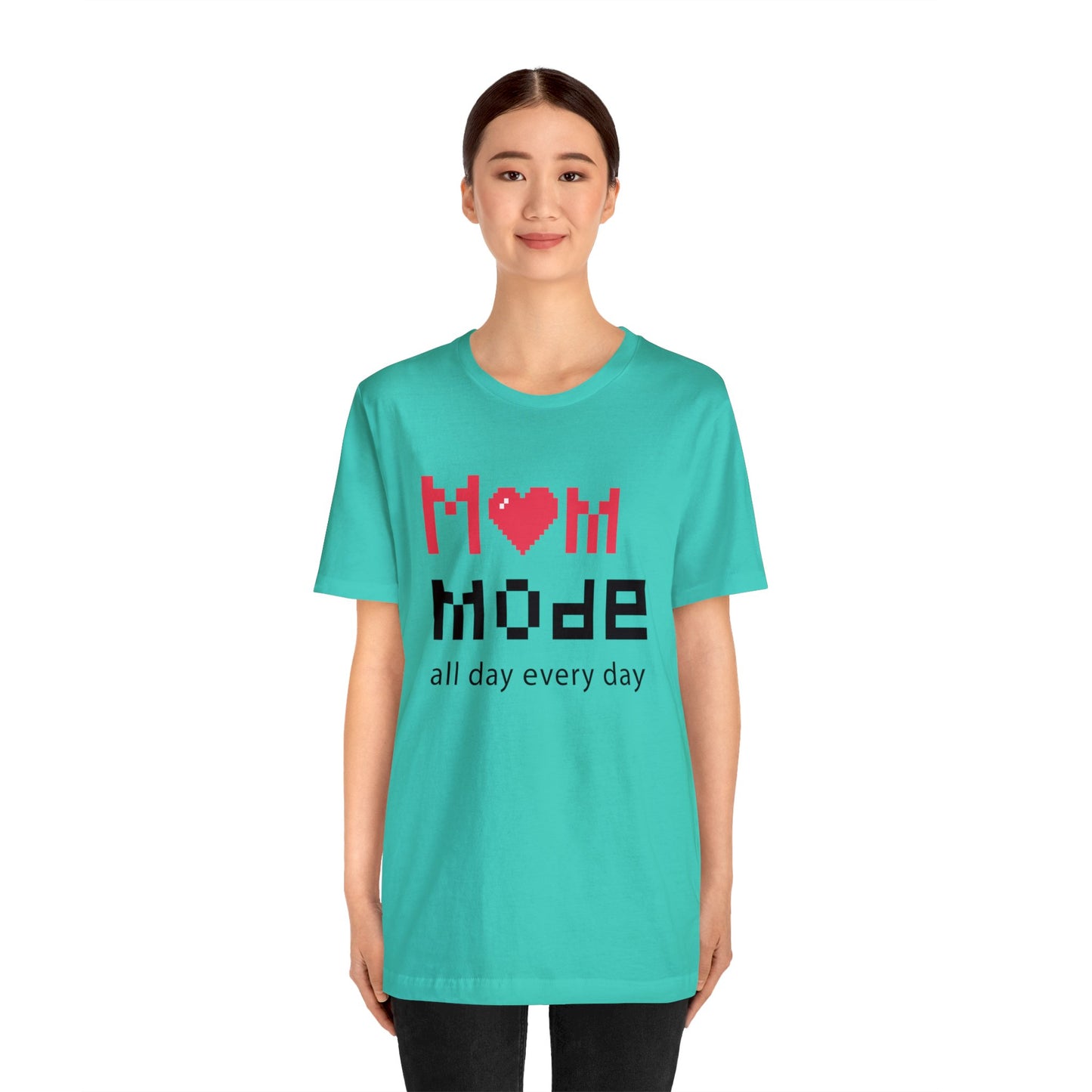 Mom Mode All day Jersey Short Sleeve Tee