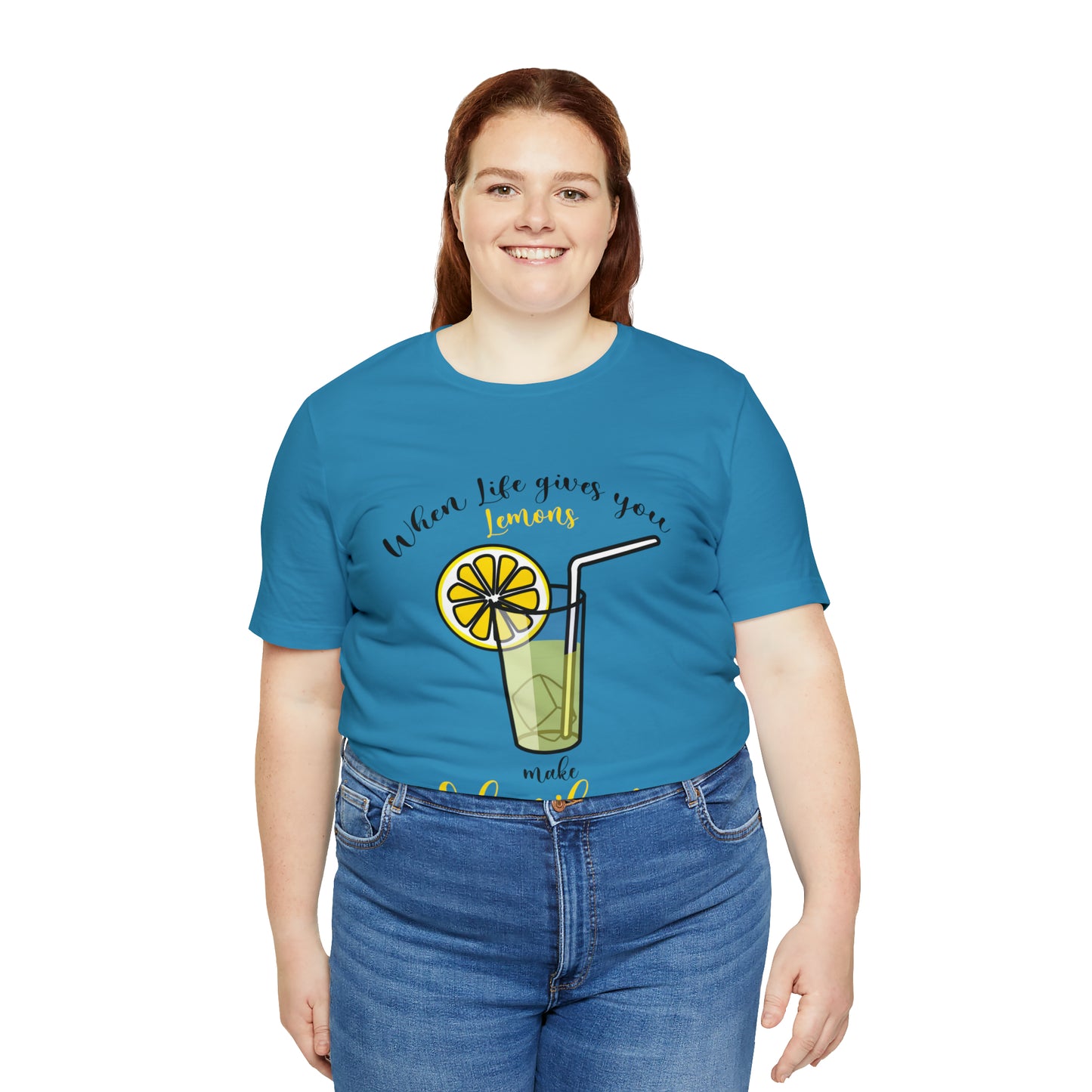 When life gives you lemon Jersey Short Sleeve Tee