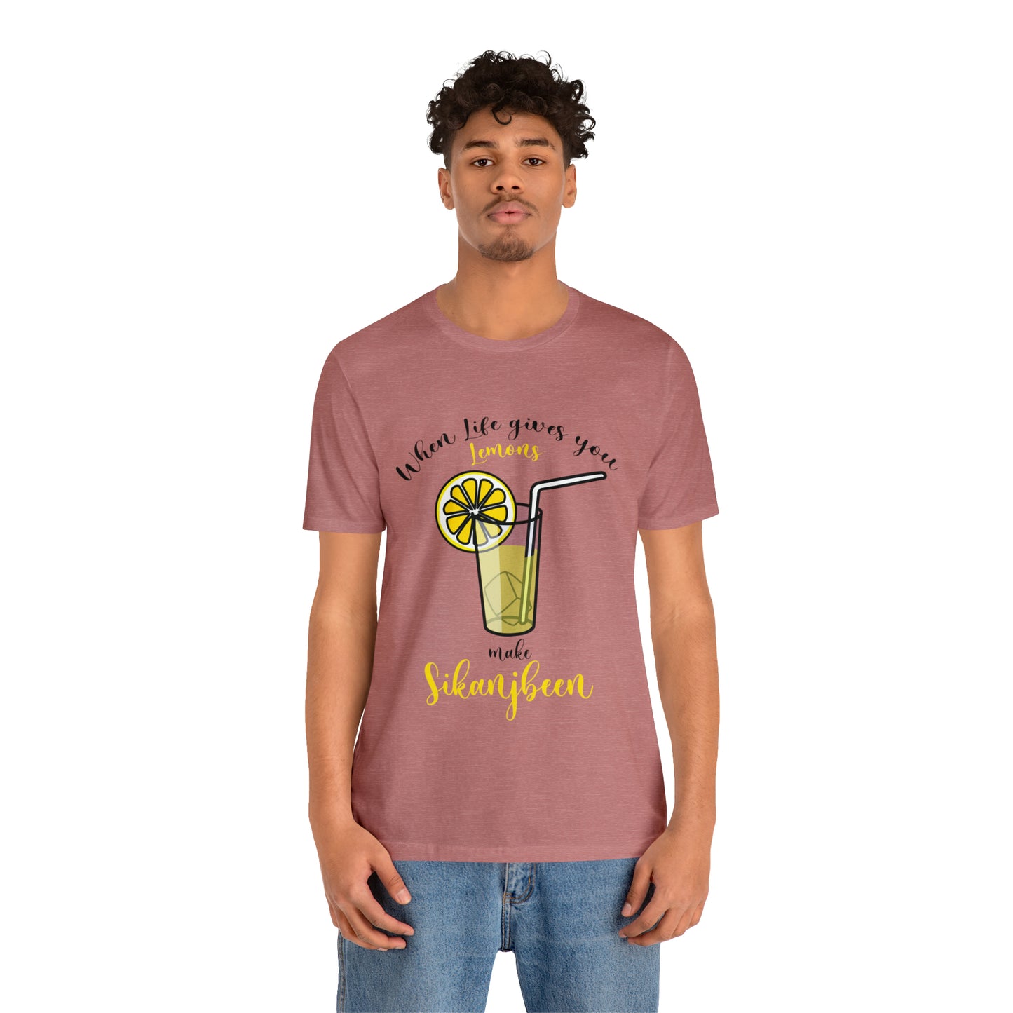 When life gives you lemon Jersey Short Sleeve Tee