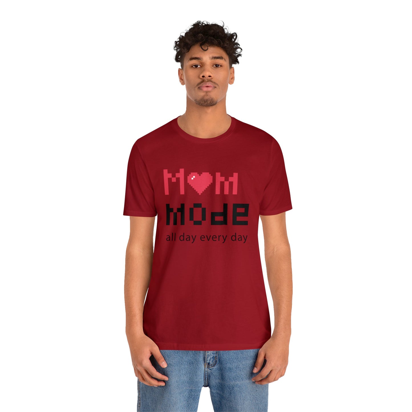 Mom Mode All day Jersey Short Sleeve Tee