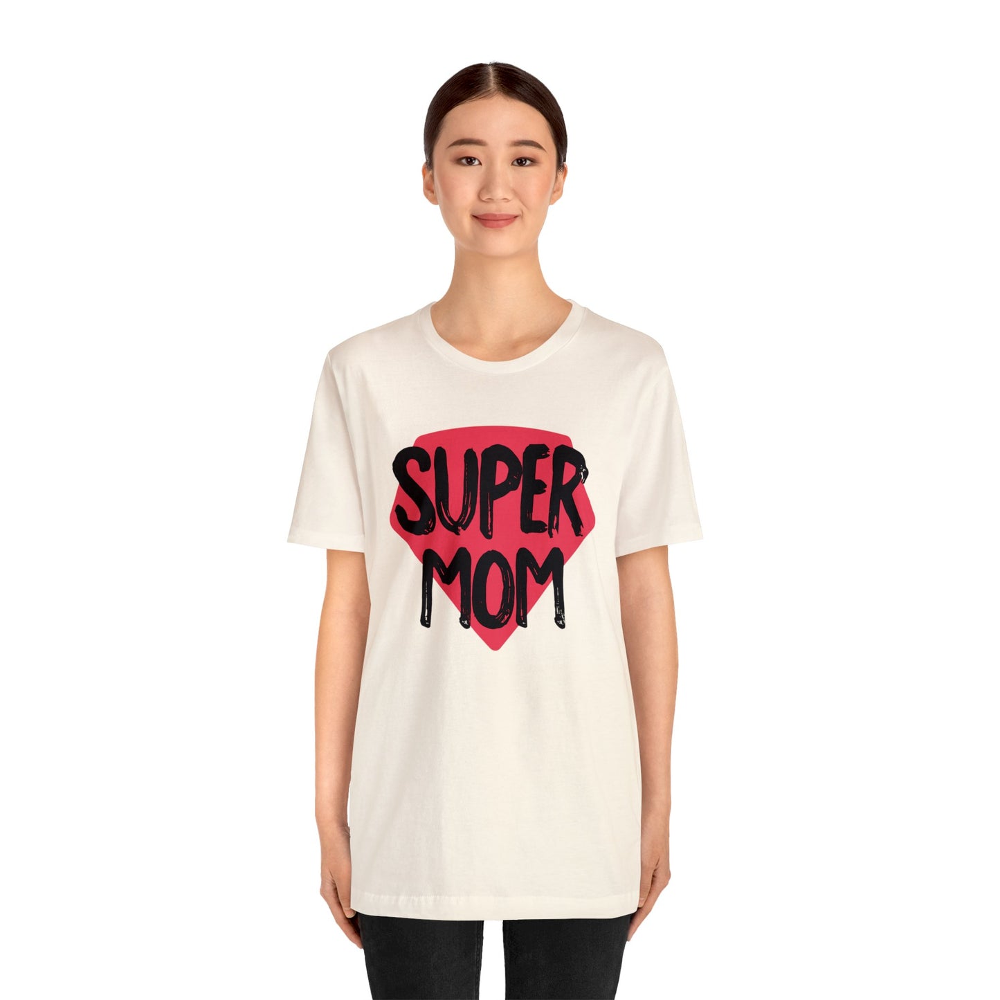 Super mom Jersey Short Sleeve Tee