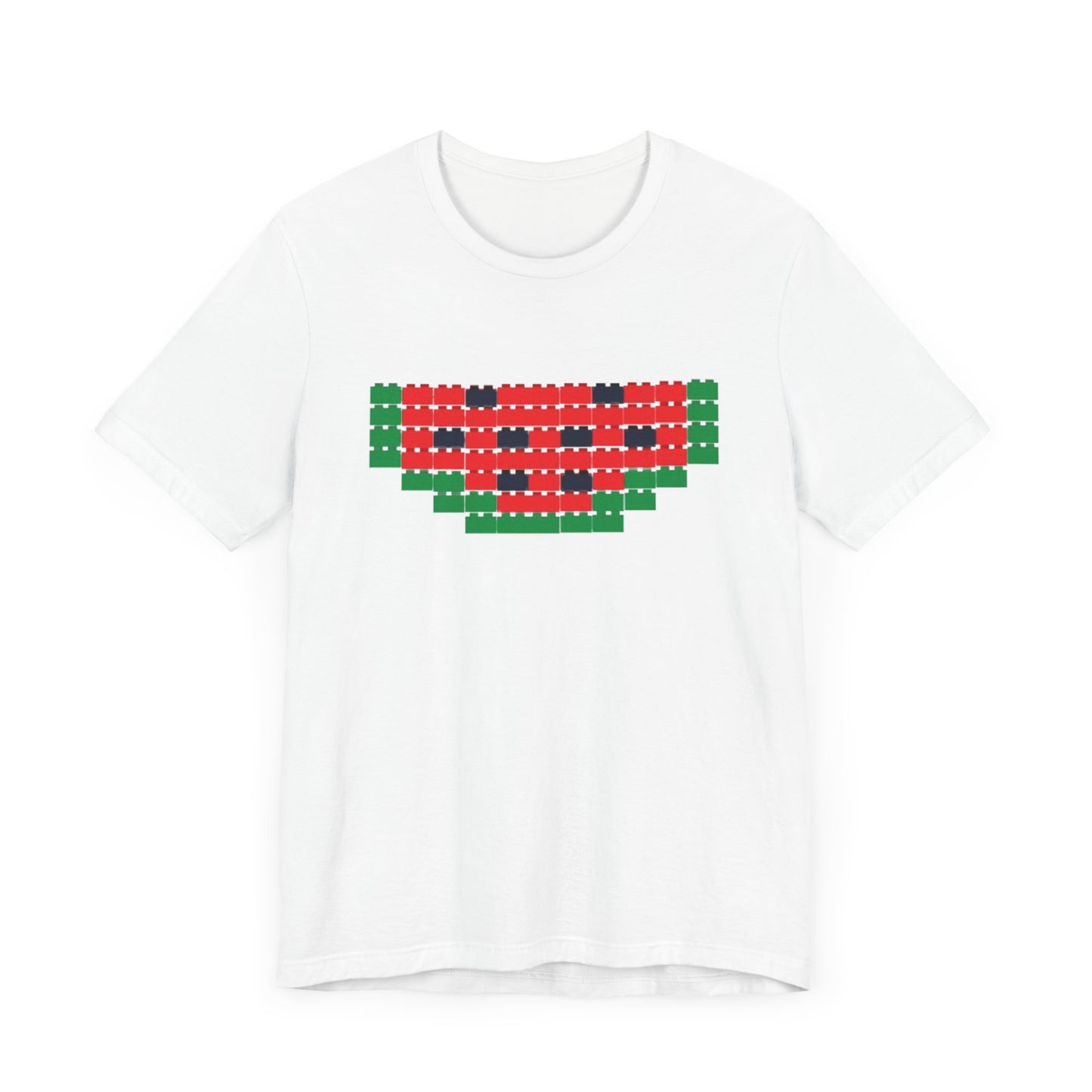 Watermelon Mandala Palestine Jersey Short Sleeve Tee