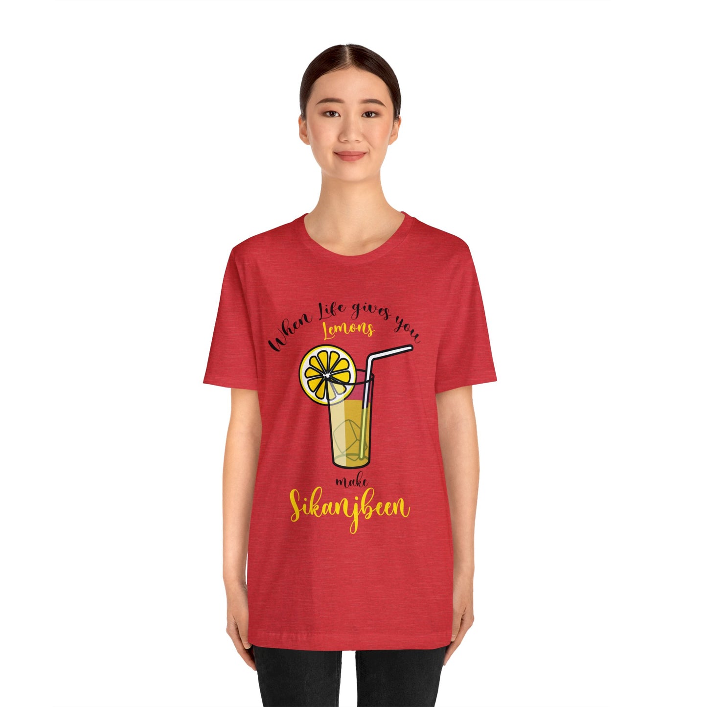 When life gives you lemons Jersey Short Sleeve Tee