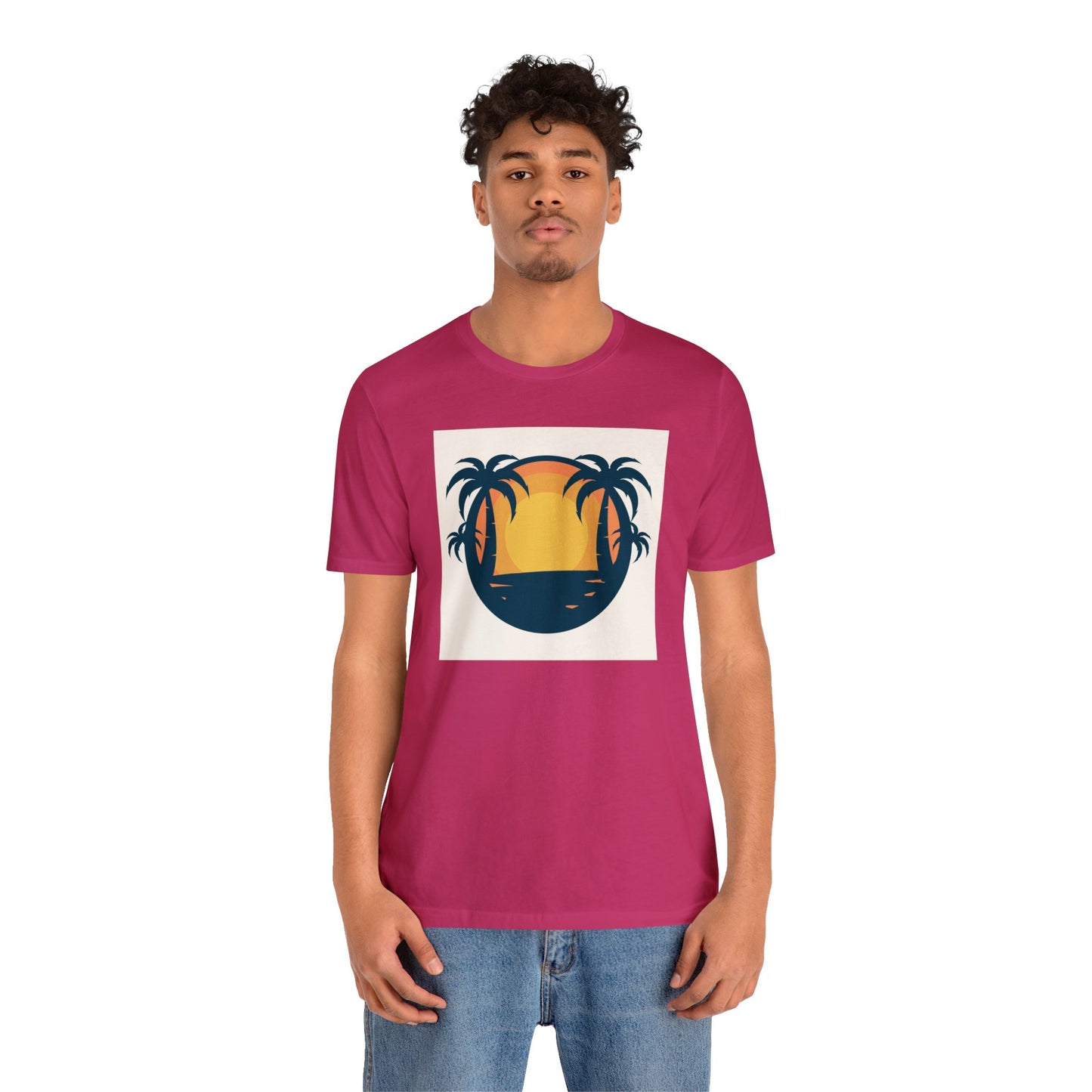 Sunset Unisex Jersey Short Sleeve Tee