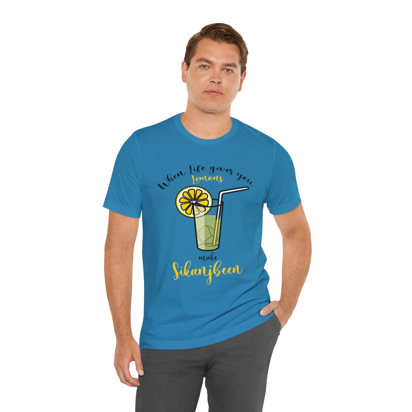When life gives you lemons Jersey Short Sleeve Tee