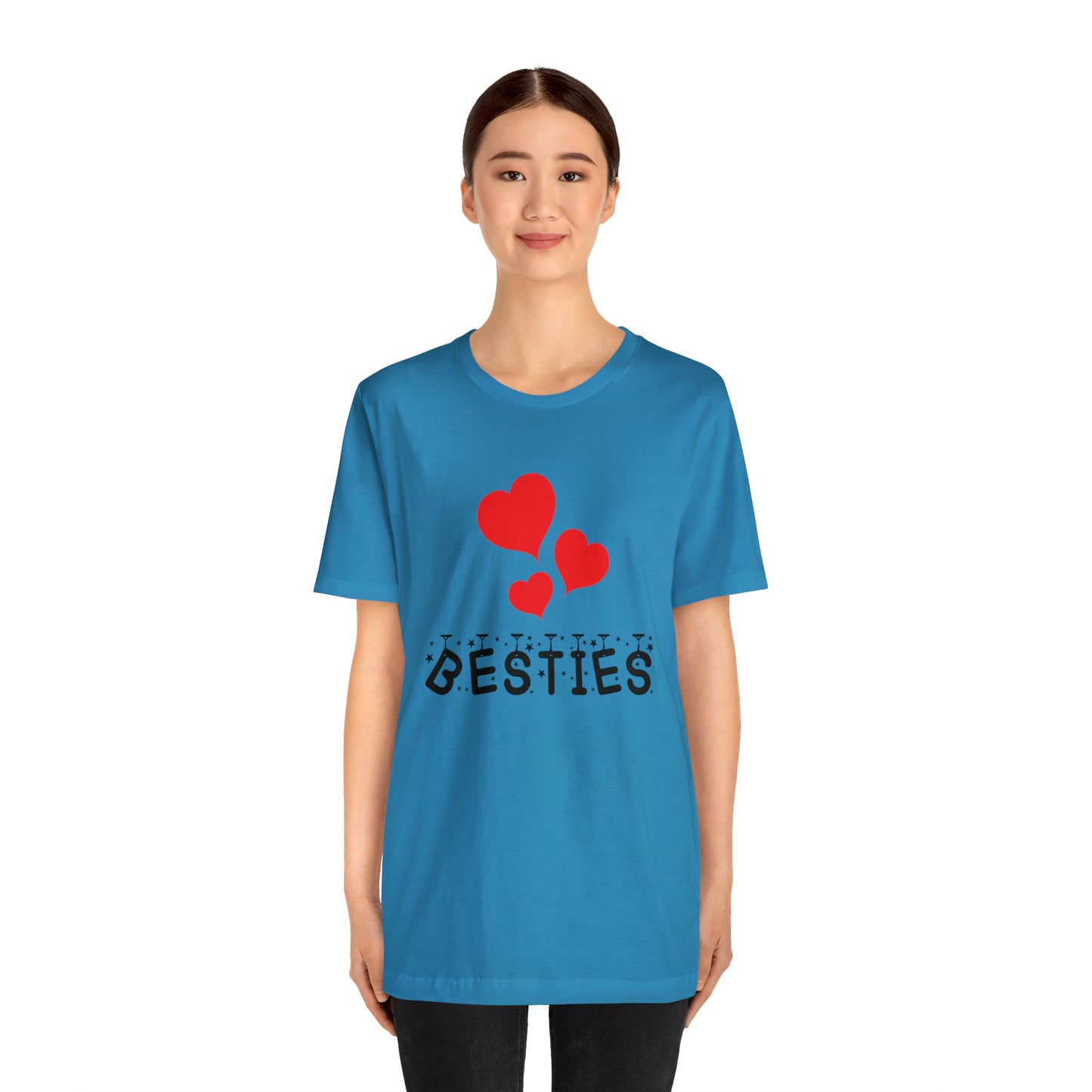 Besties Jersey Short Sleeve Tee