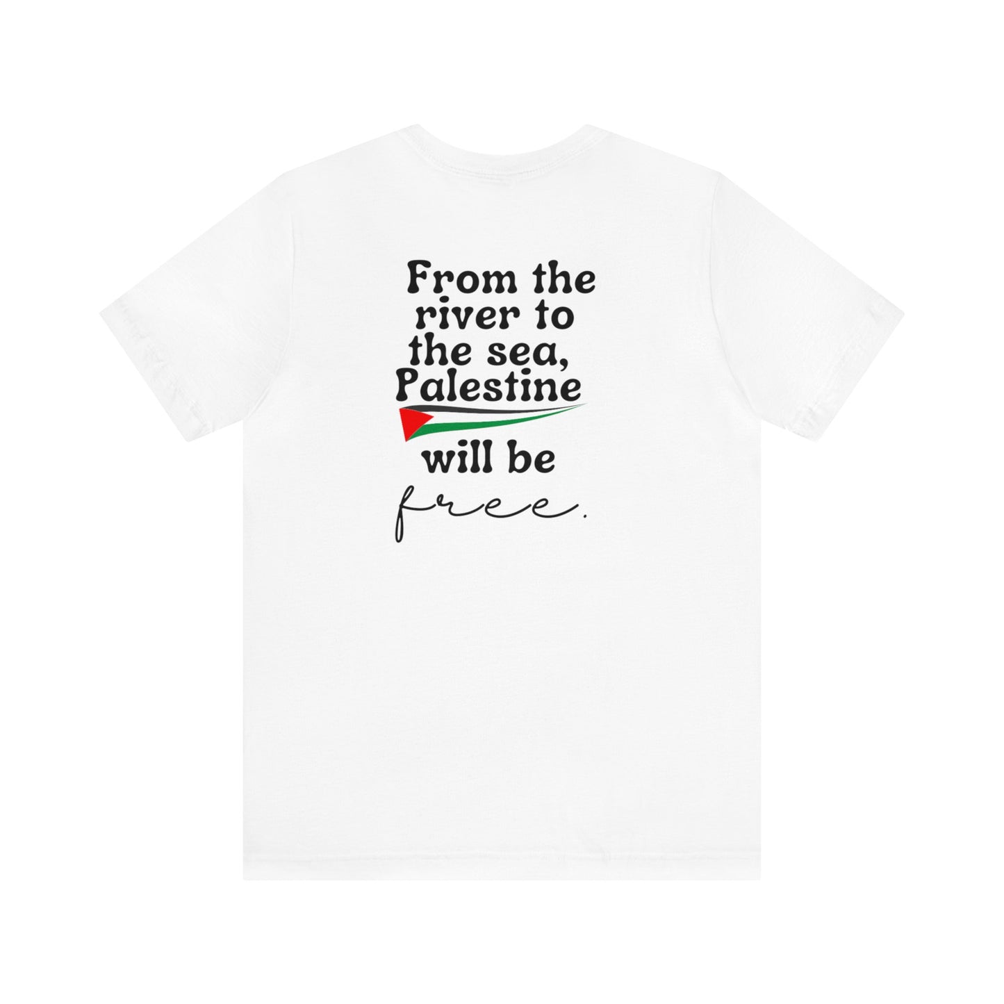 Unisex Jersey Short Sleeve Tee Free Palestine