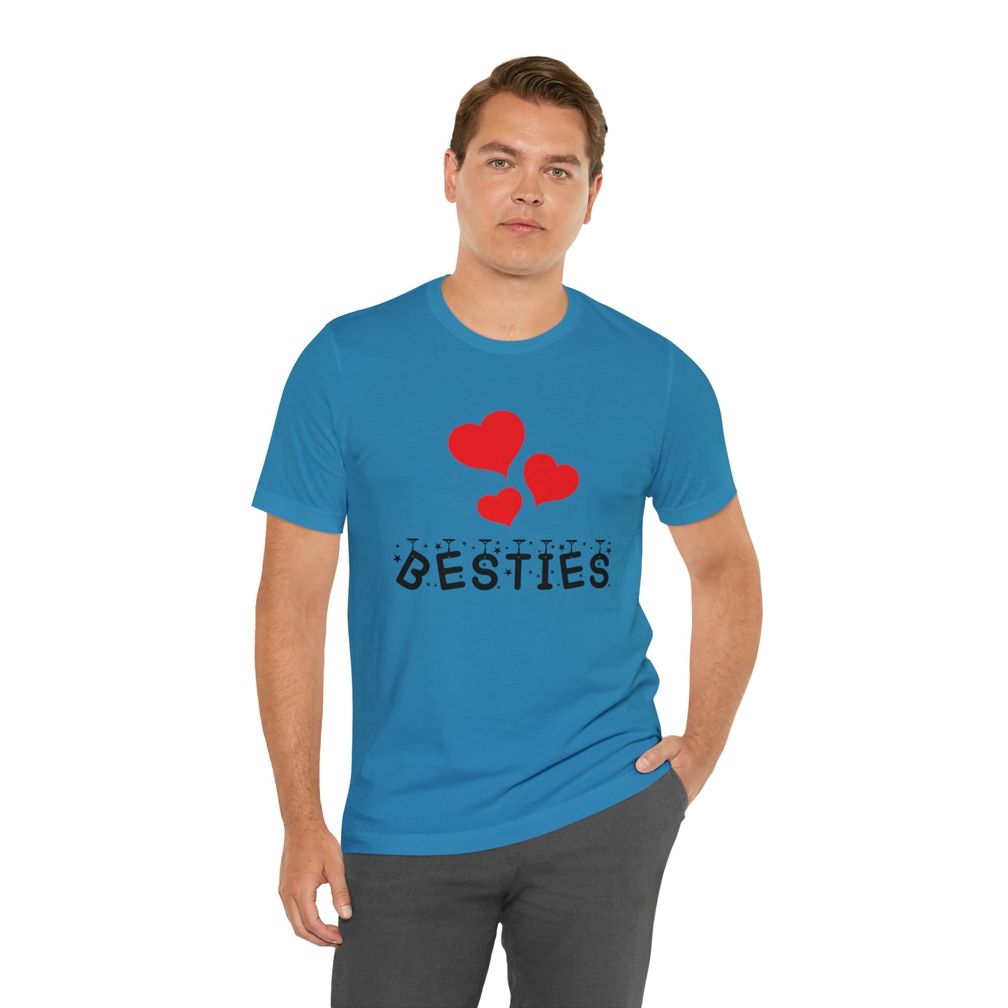 Besties Jersey Short Sleeve Tee