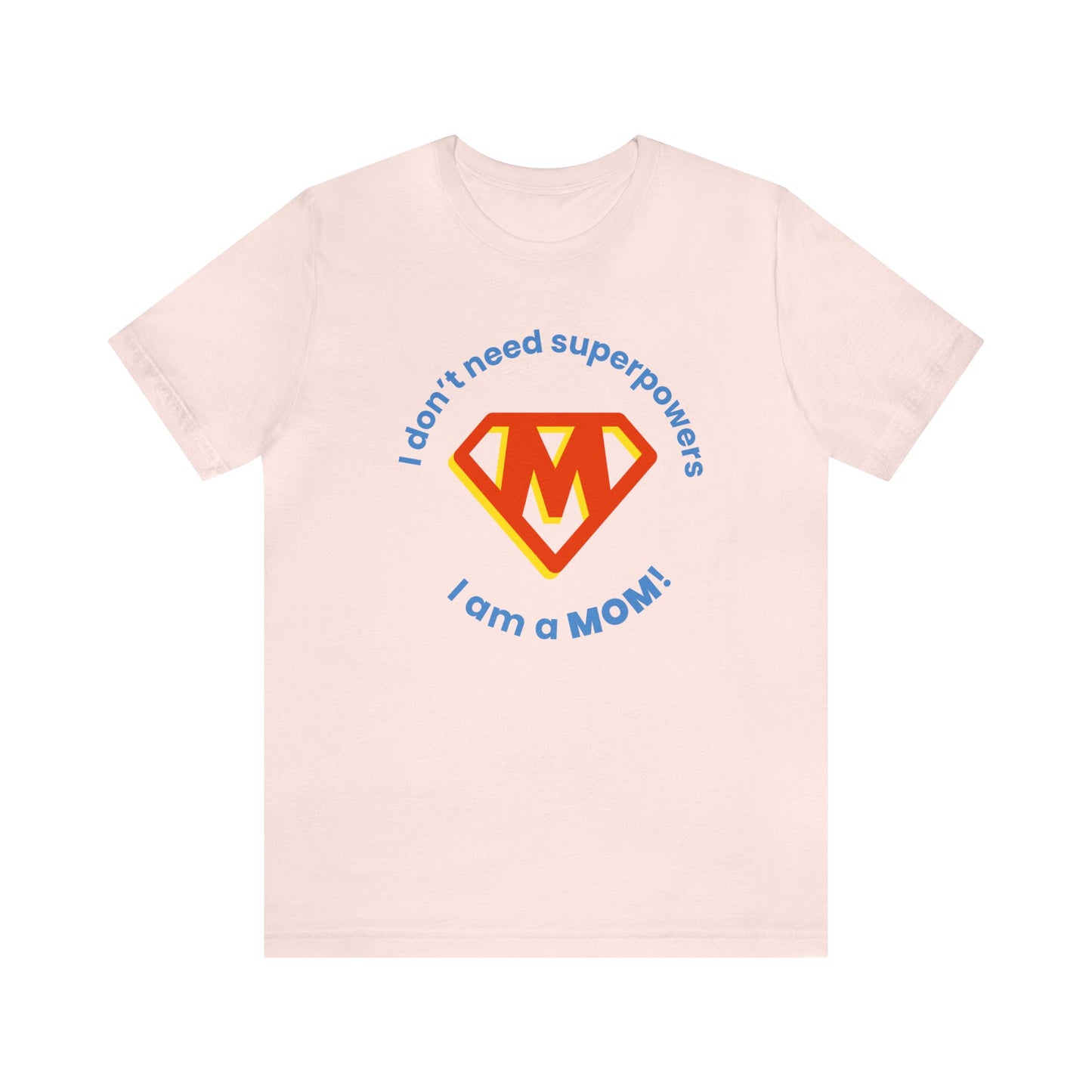 Mom M Jersey Short Sleeve Tee