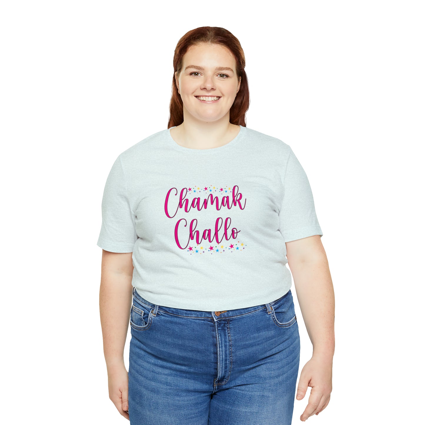 Chamak challo Jersey Short Sleeve Tee