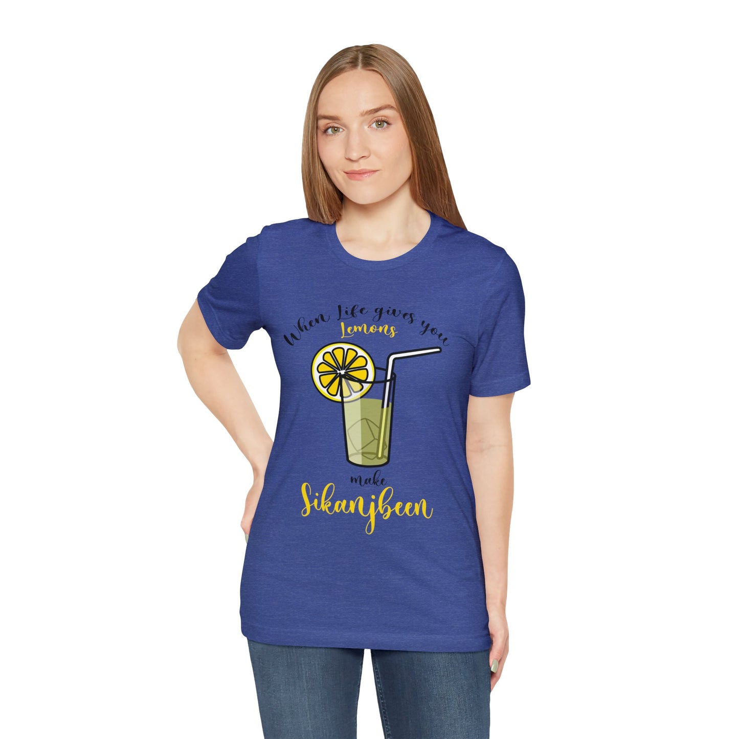 When life gives you lemons Jersey Short Sleeve Tee