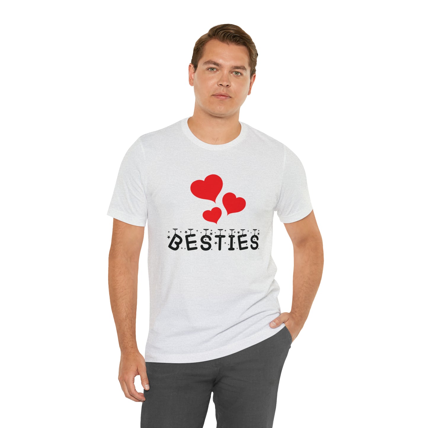 Besties Jersey Short Sleeve Tee