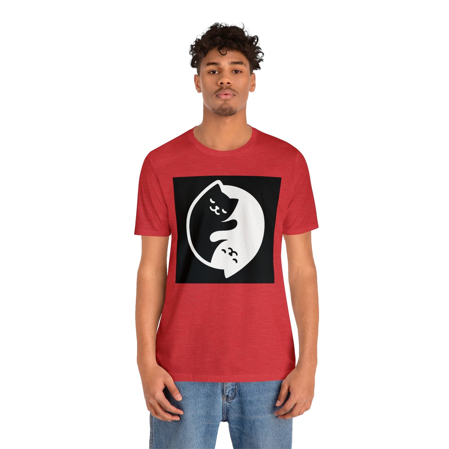 Peace Cats Unisex Jersey Short Sleeve Tee