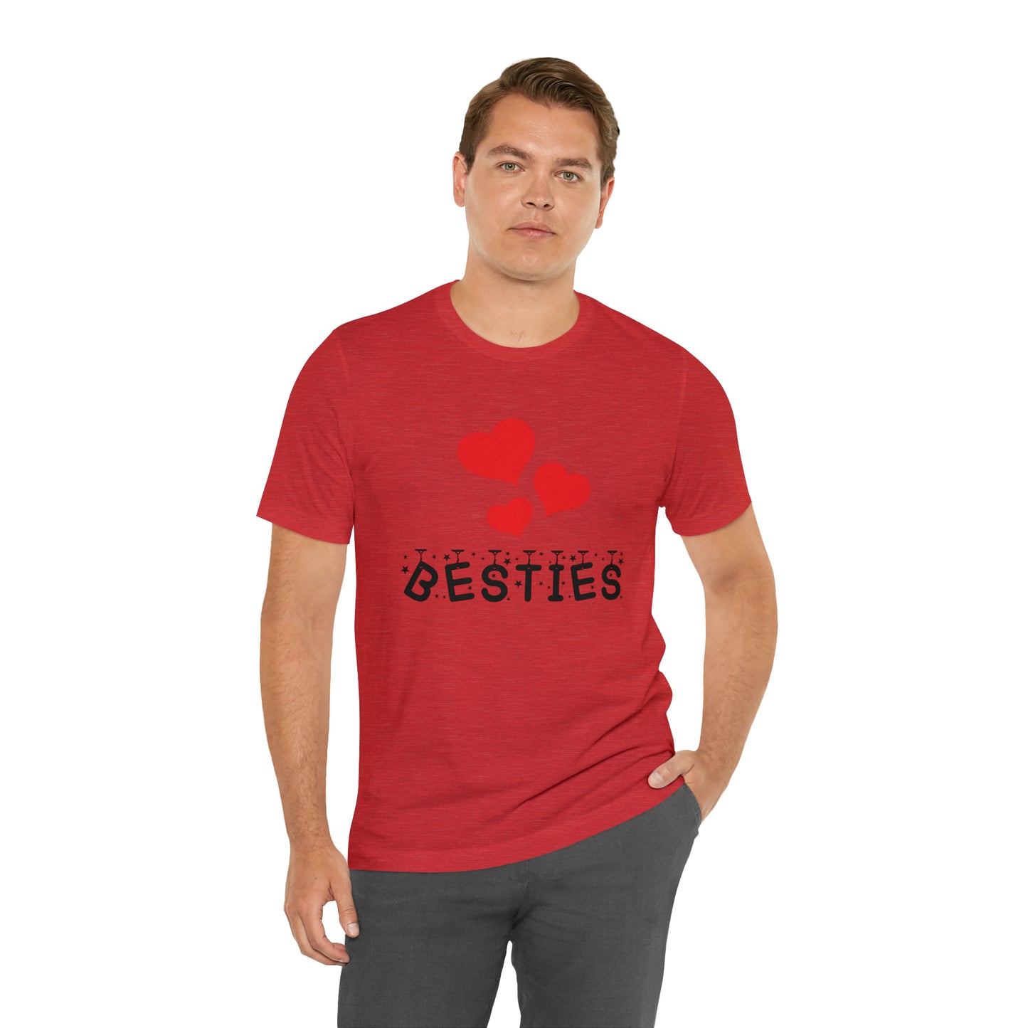 Besties Jersey Short Sleeve Tee
