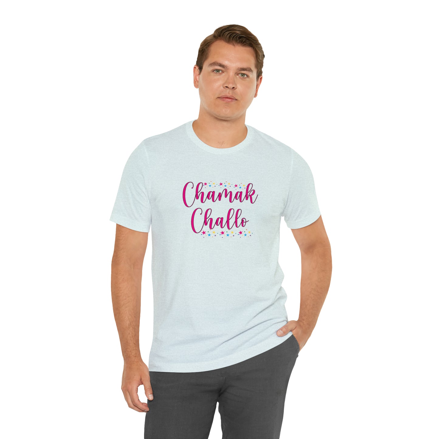Chamak challo Jersey Short Sleeve Tee