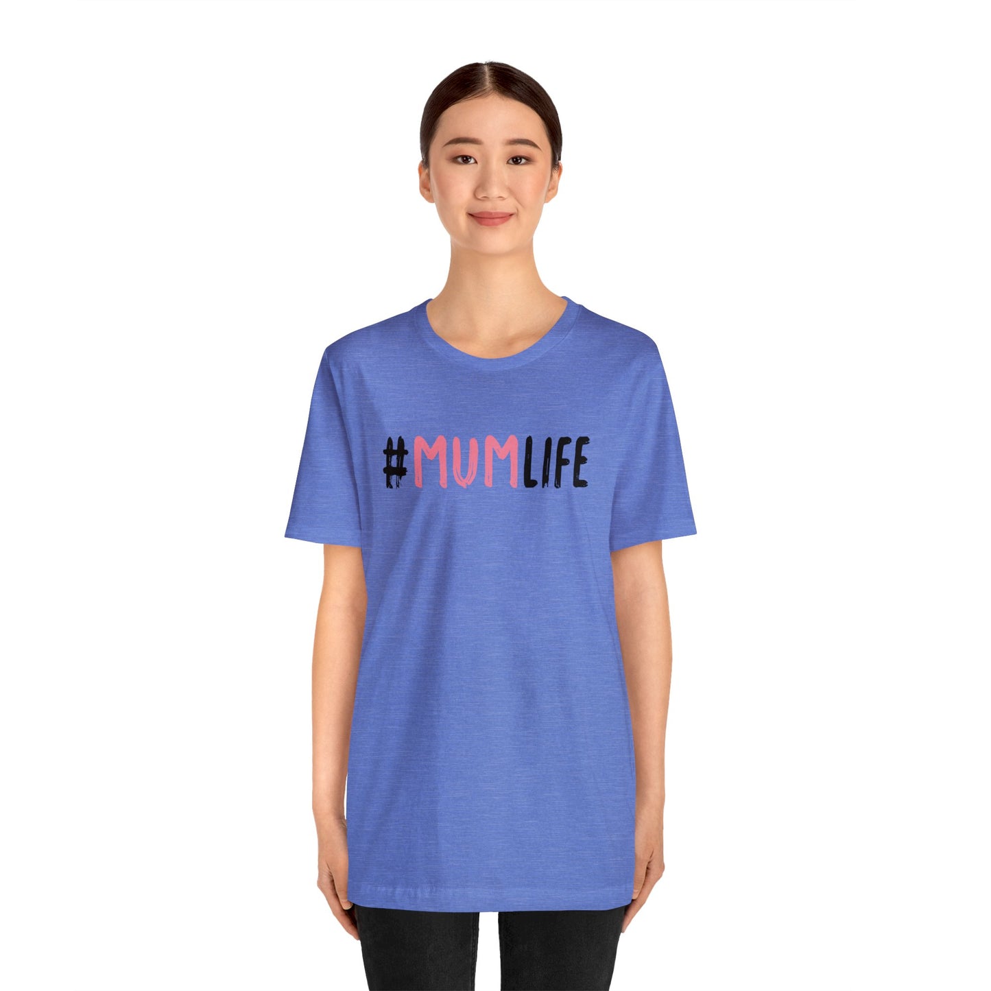 Mum Life Jersey Short Sleeve Tee