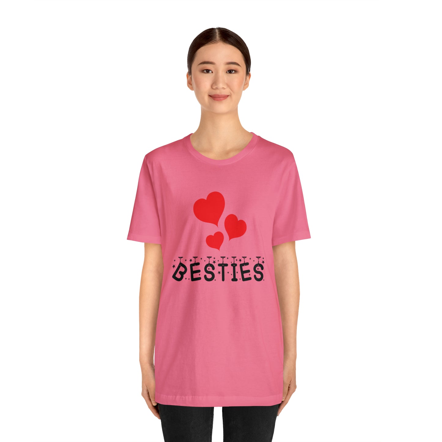Besties Jersey Short Sleeve Tee