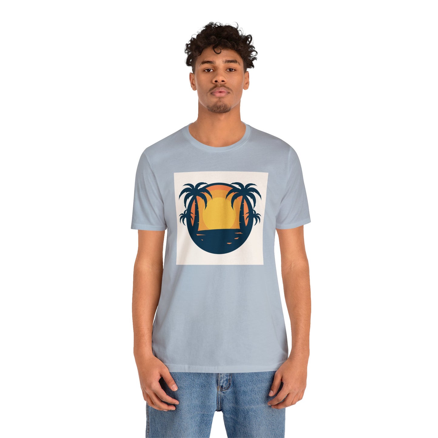 Sunset Unisex Jersey Short Sleeve Tee