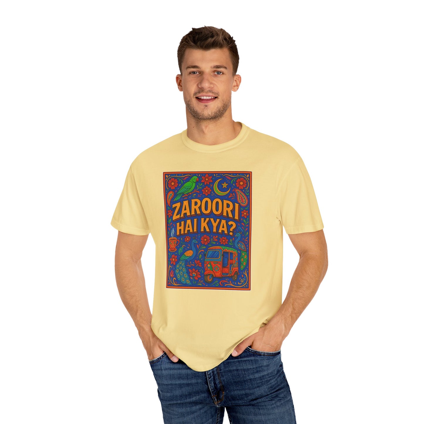 Zaroori Hai Kiya Graphic T-Shirt, Fun Casual Wear, Pop Culture Style, Gift for Friends, Everyday Comfort, Unique Statement Tee