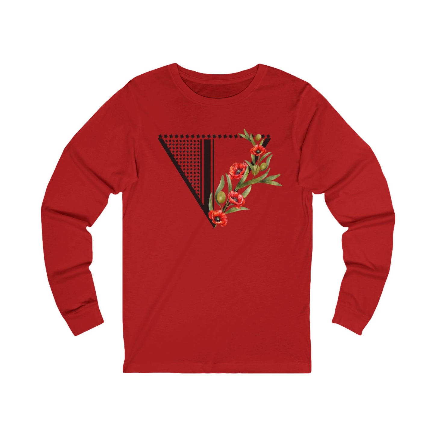 Mandala Palestine Long Sleeve Tee