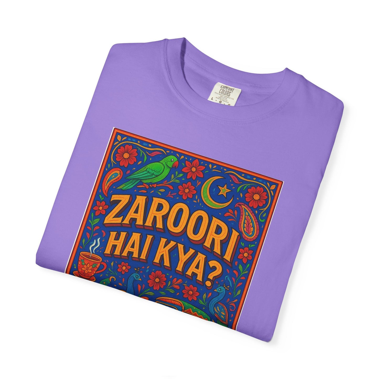 Zaroori Hai Kiya Graphic T-Shirt, Fun Casual Wear, Pop Culture Style, Gift for Friends, Everyday Comfort, Unique Statement Tee