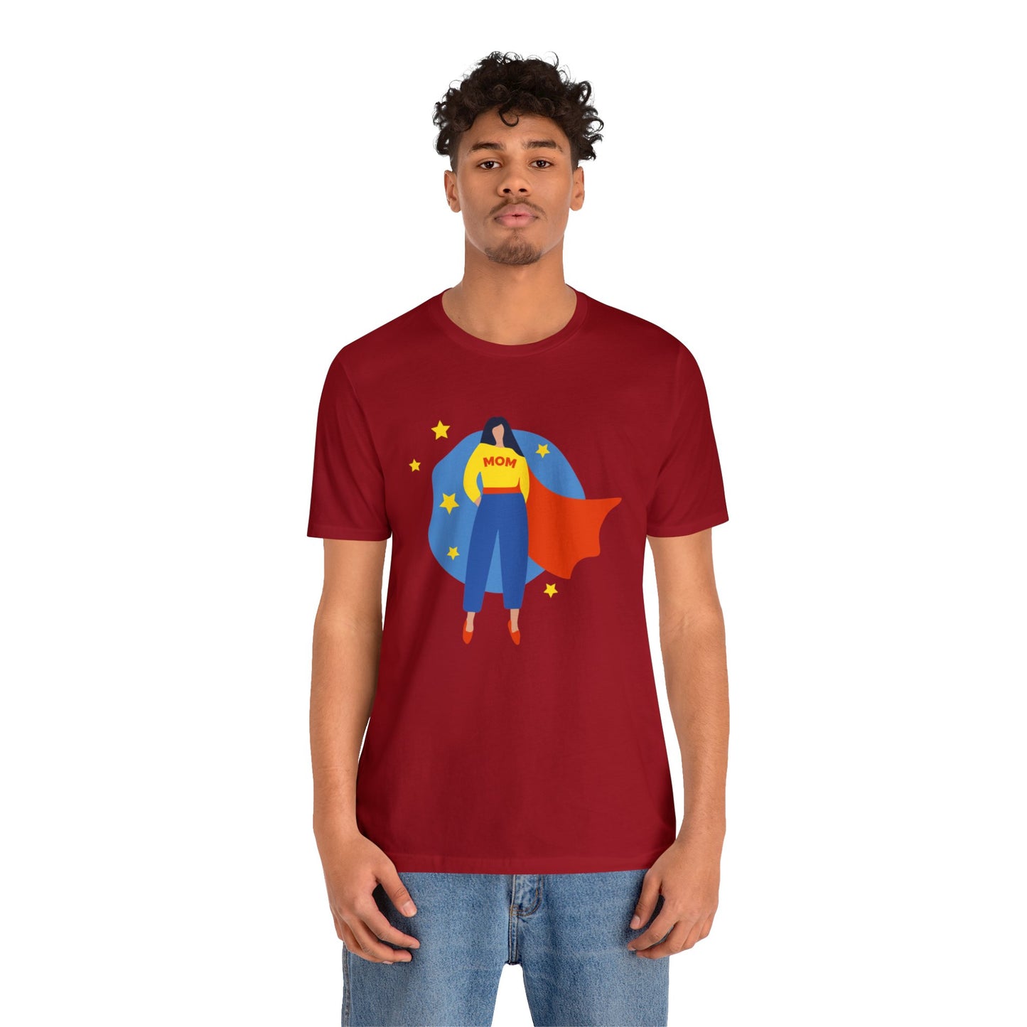 Mom Hero Jersey Short Sleeve Tee
