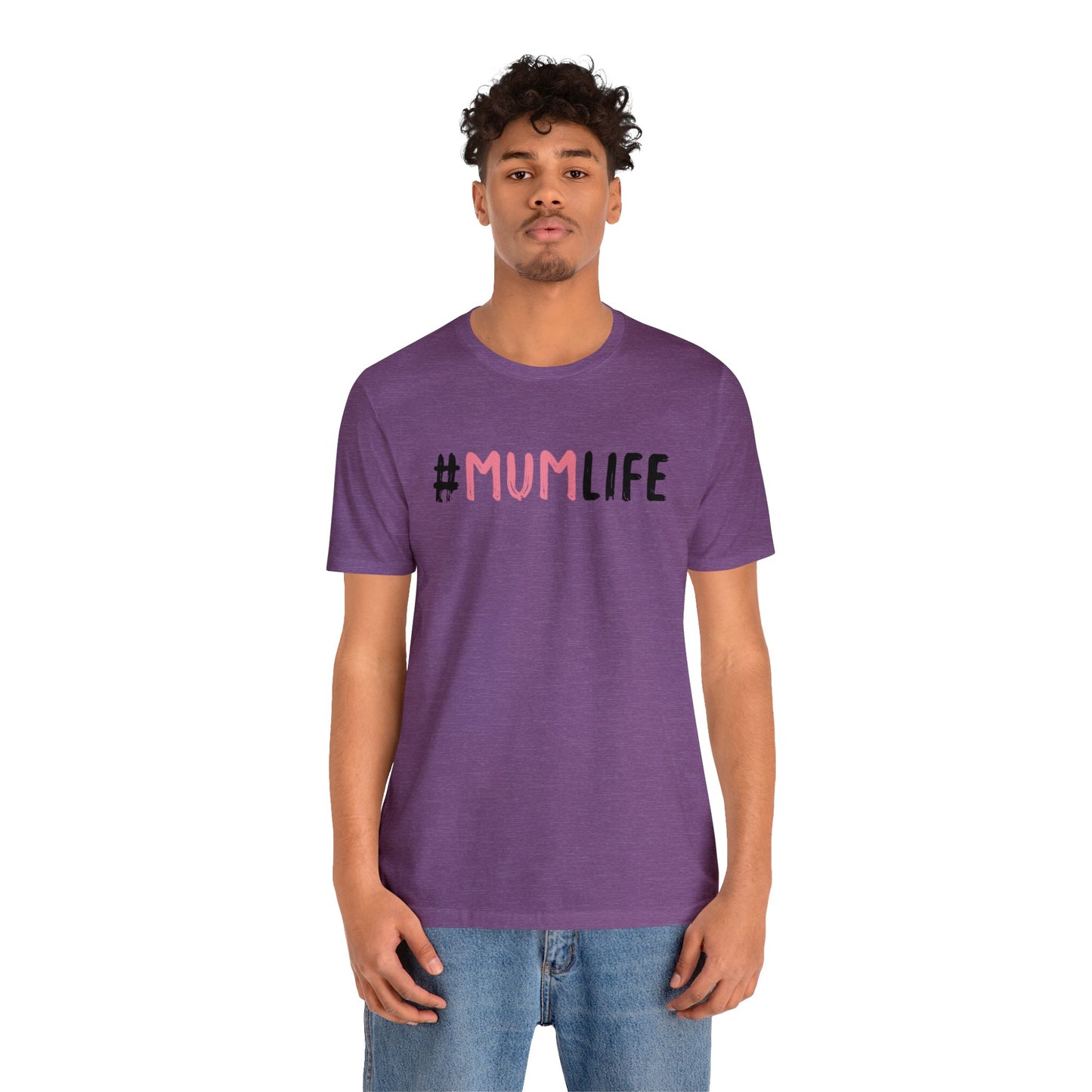 Mum Life Jersey Short Sleeve Tee
