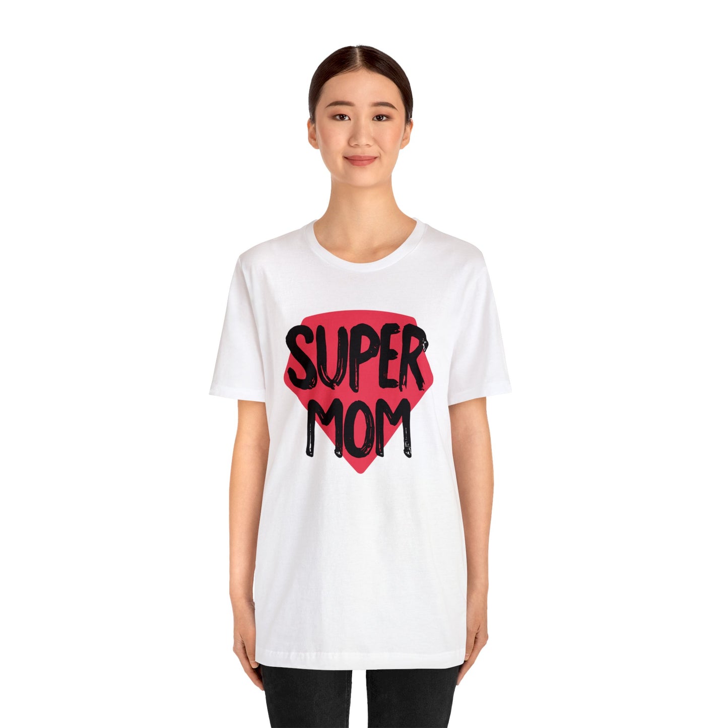 Super mom Jersey Short Sleeve Tee