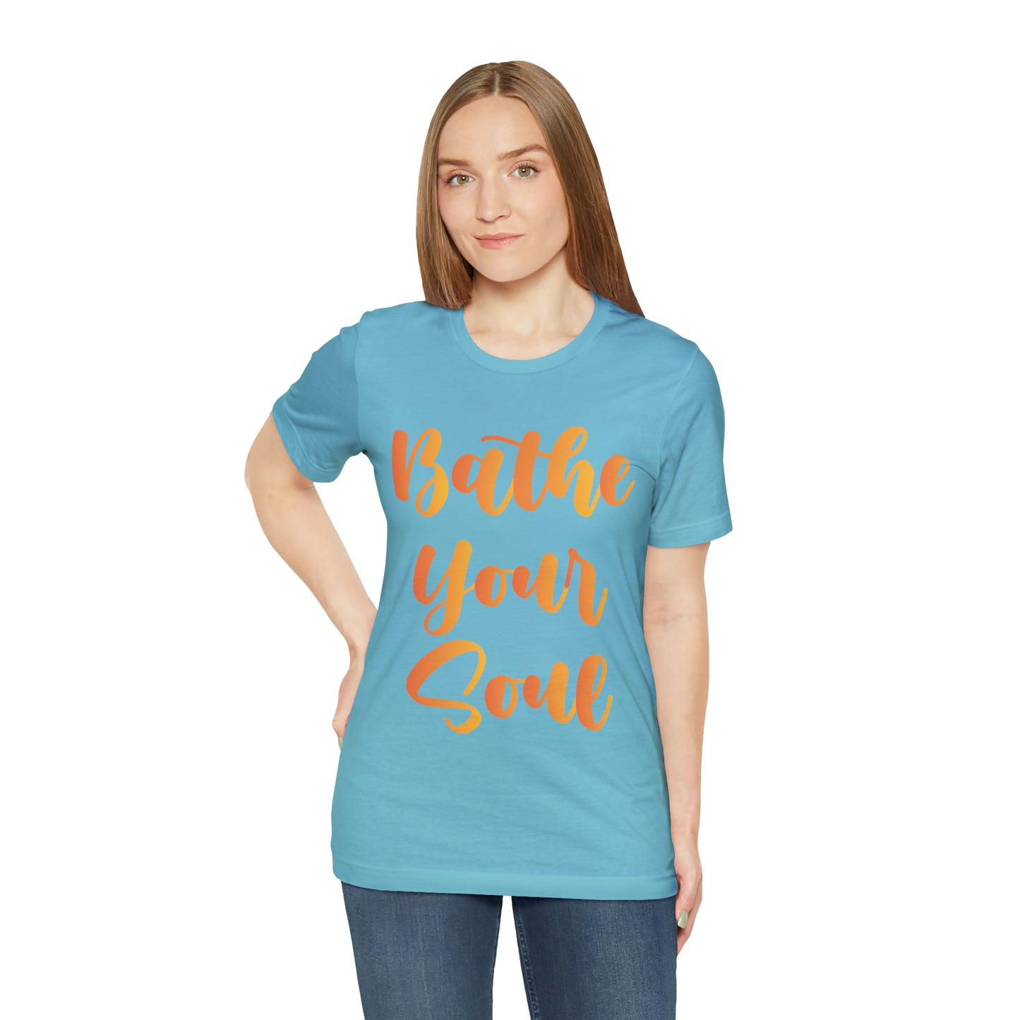 Bathe your soul Jersey Short Sleeve Tee
