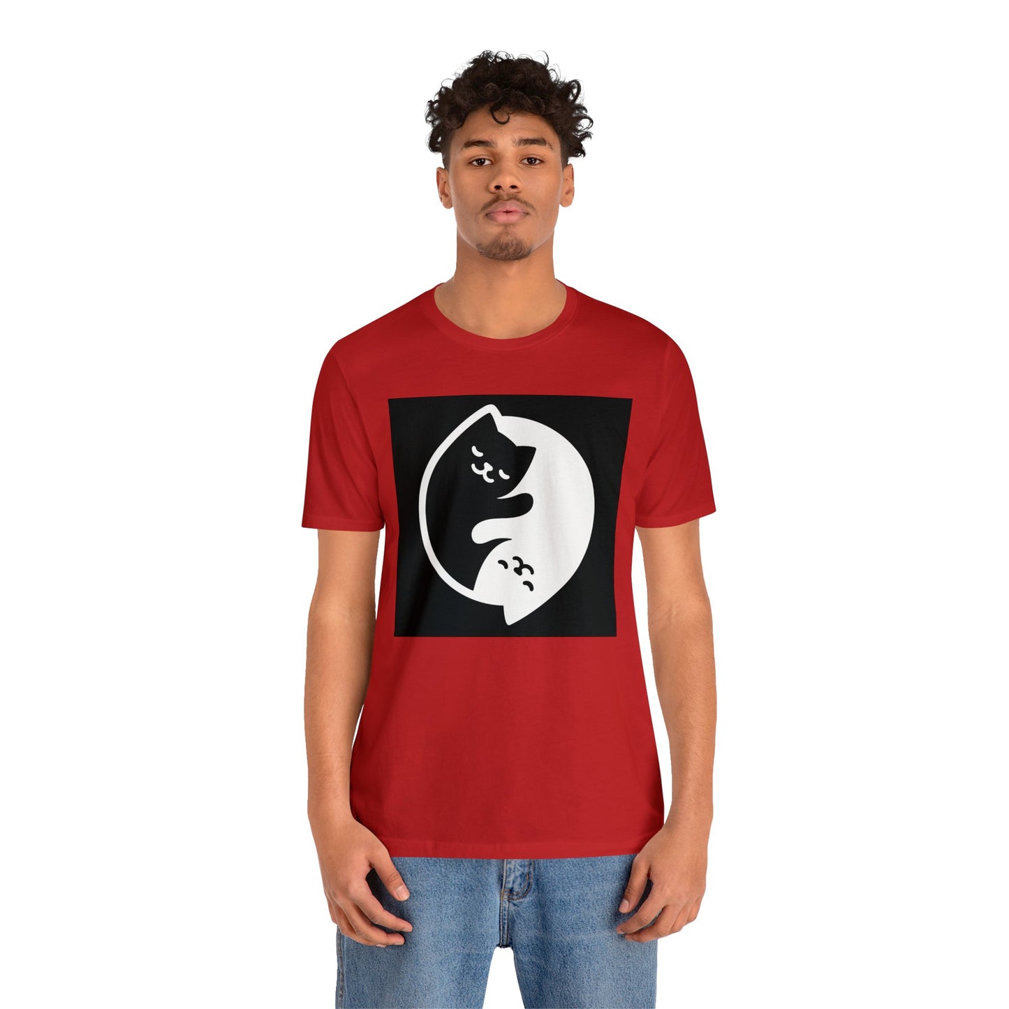 Peace Cats Unisex Jersey Short Sleeve Tee