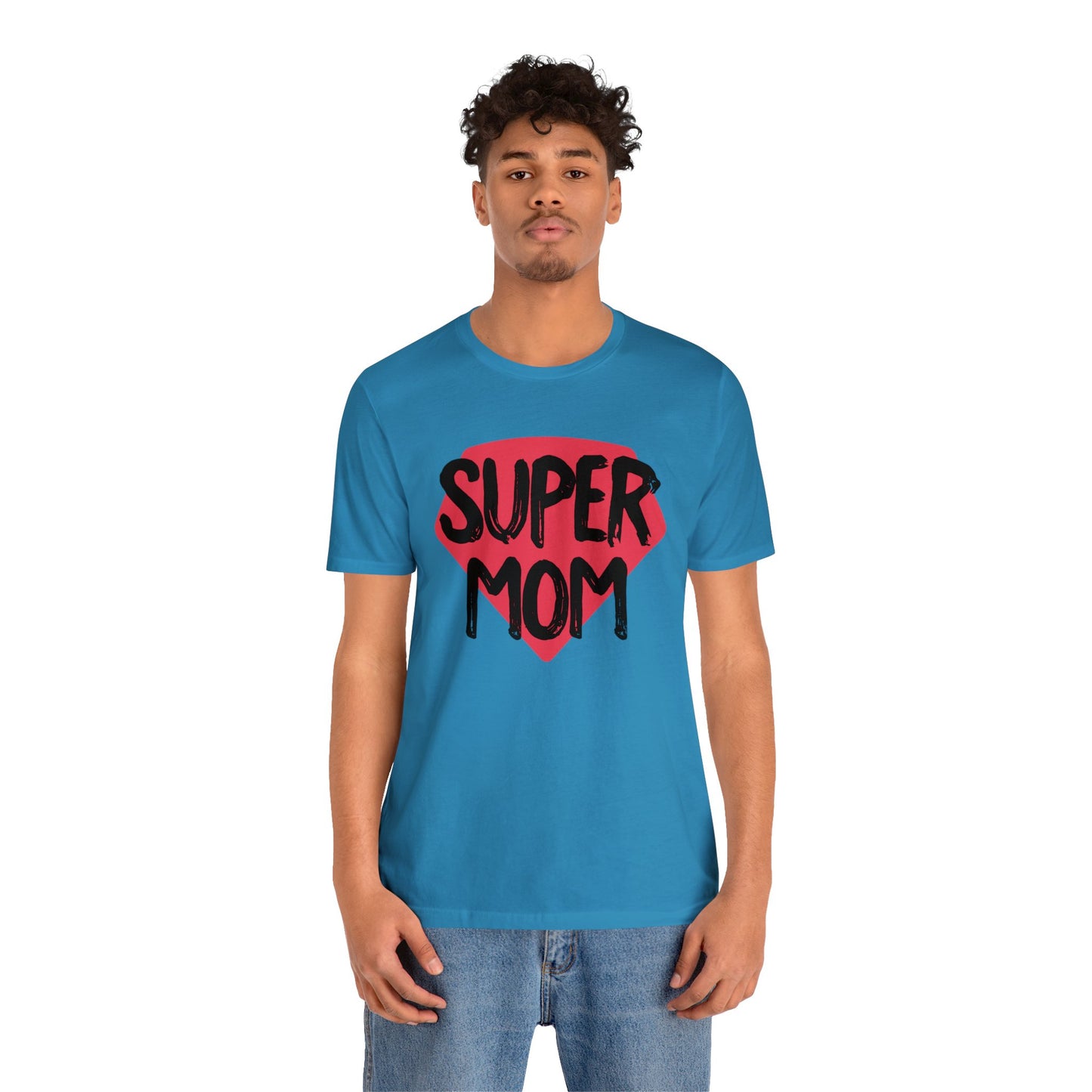 Super mom Jersey Short Sleeve Tee
