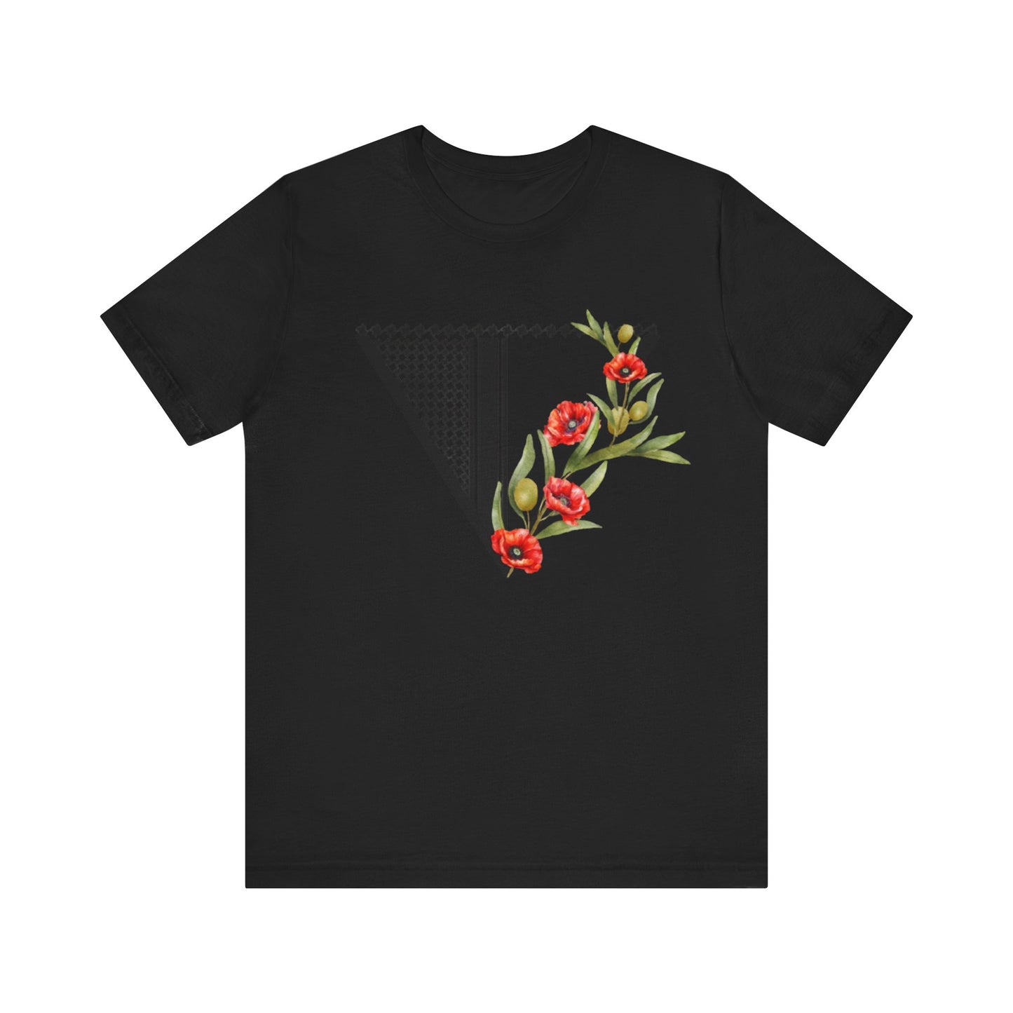 Mandala Palestine Jersey Short Sleeve Tee